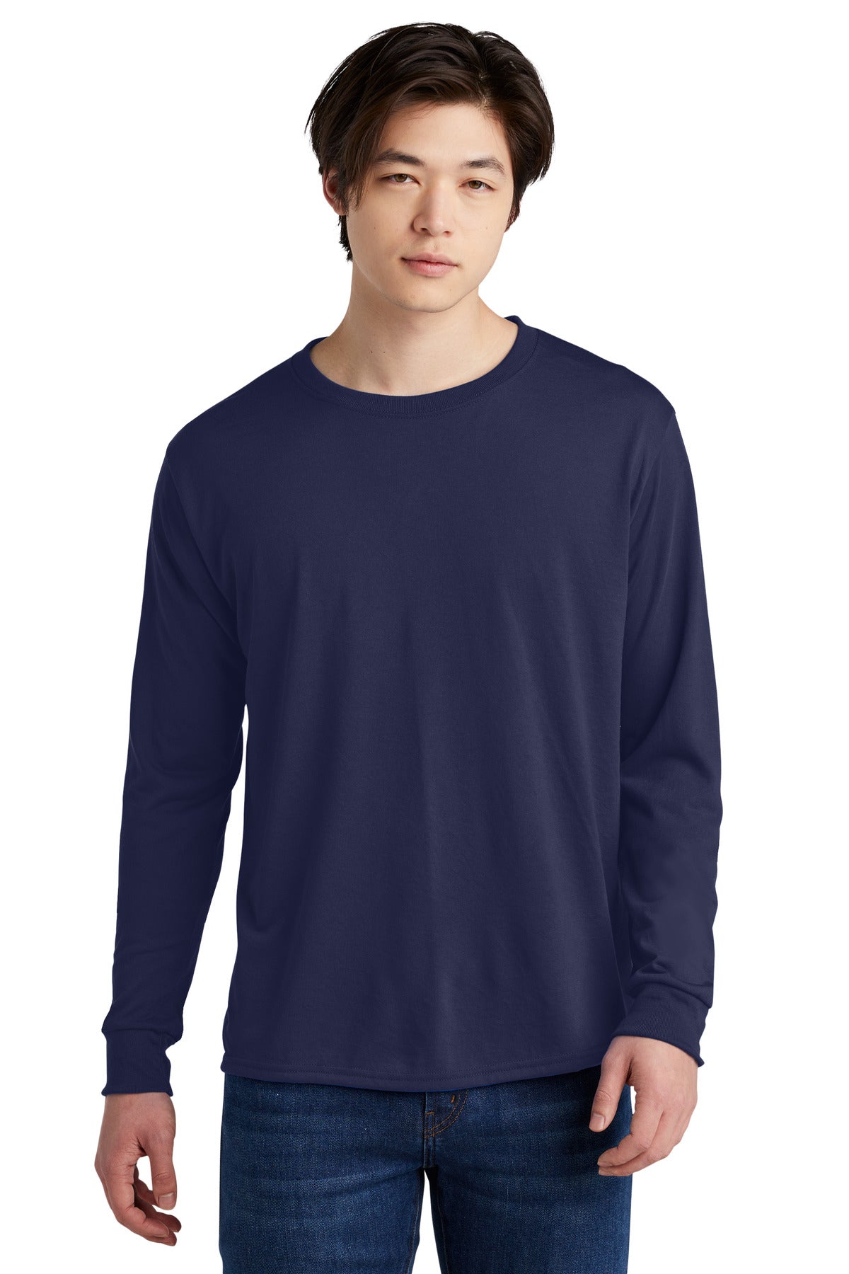 Jerzees ® Dri-Power ® 100% Polyester Long Sleeve T-Shirt 21LS