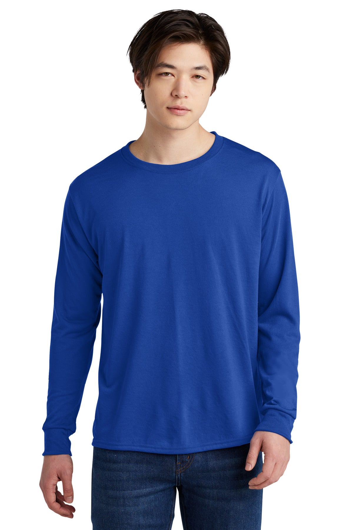 Jerzees ® Dri-Power ® 100% Polyester Long Sleeve T-Shirt 21LS