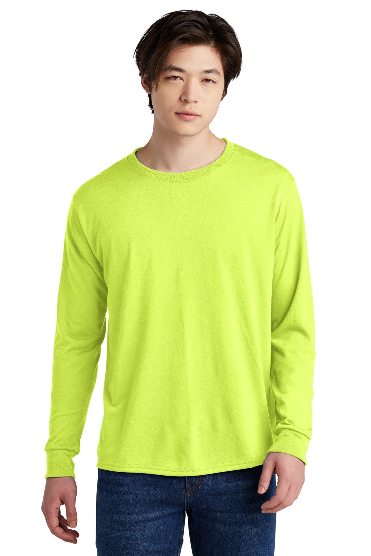 Jerzees ® Dri-Power ® 100% Polyester Long Sleeve T-Shirt 21LS