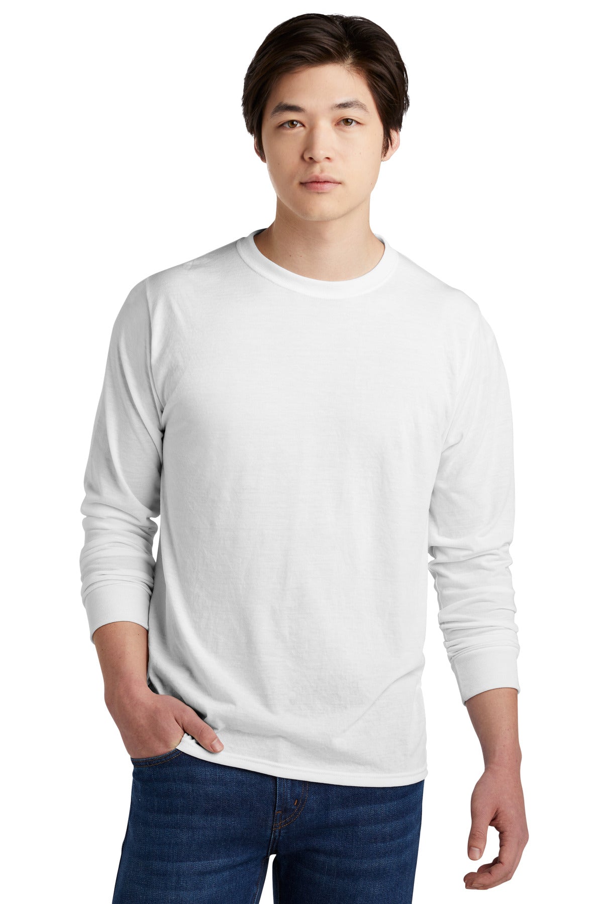 Jerzees ® Dri-Power ® 100% Polyester Long Sleeve T-Shirt 21LS