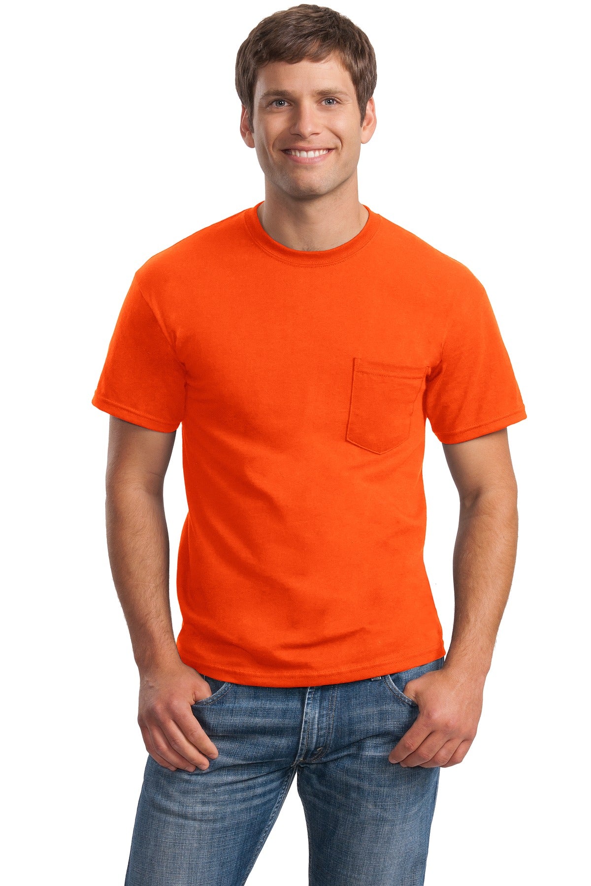 Gildan ® - Ultra Cotton ® 100% US Cotton T-Shirt with Pocket. 2300