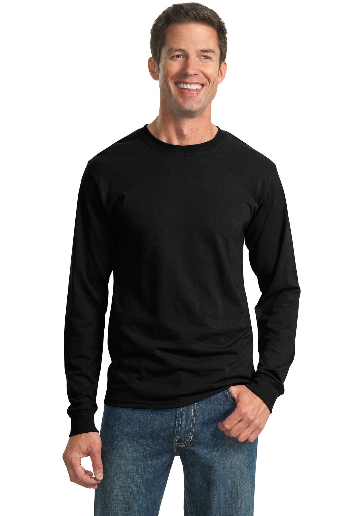 Jerzees ® - Dri-Power ® 50/50 Cotton/Poly Long Sleeve T-Shirt. 29LS
