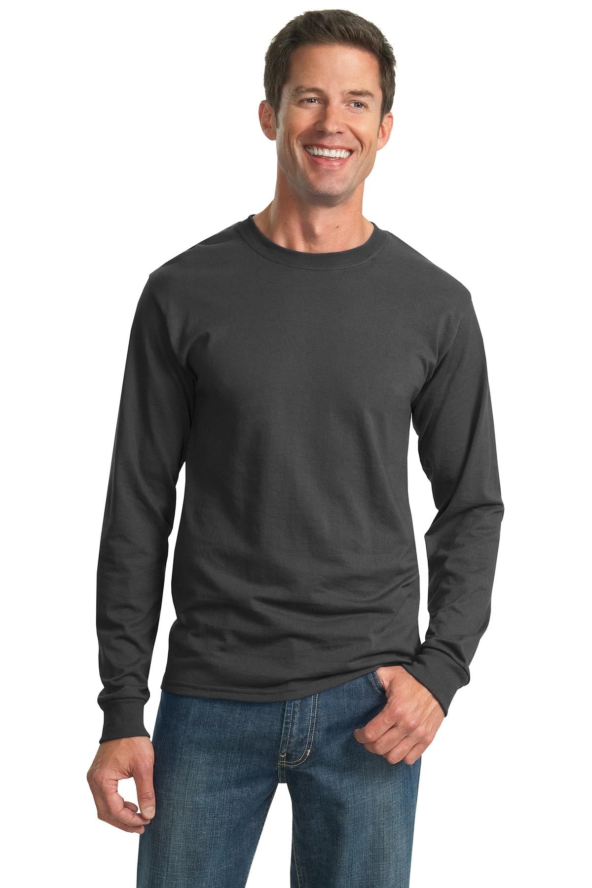 Jerzees ® - Dri-Power ® 50/50 Cotton/Poly Long Sleeve T-Shirt. 29LS