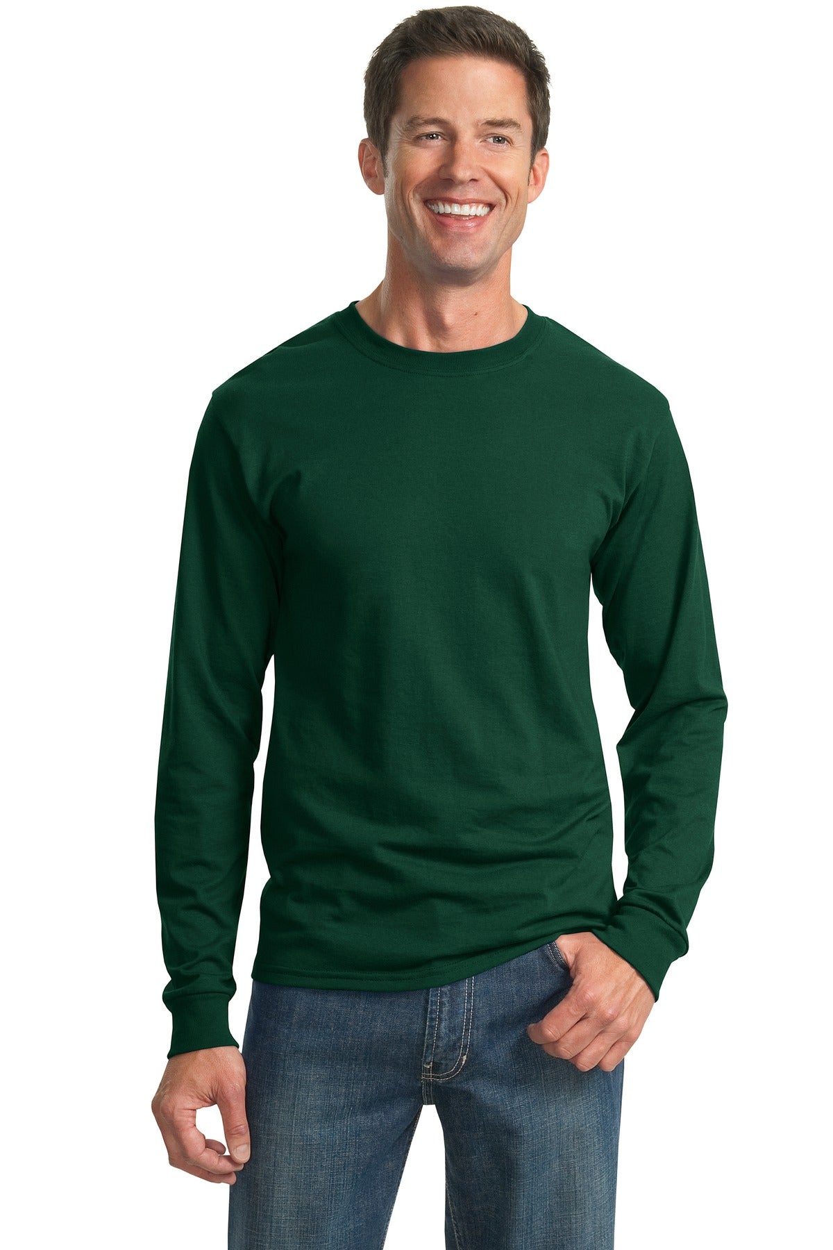 Jerzees ® - Dri-Power ® 50/50 Cotton/Poly Long Sleeve T-Shirt. 29LS