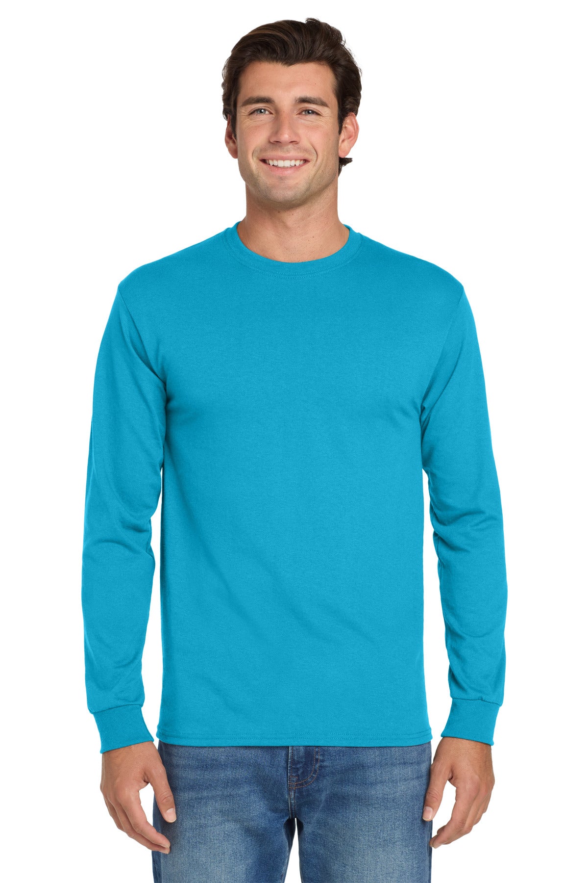 Jerzees ® - Dri-Power ® 50/50 Cotton/Poly Long Sleeve T-Shirt. 29LS