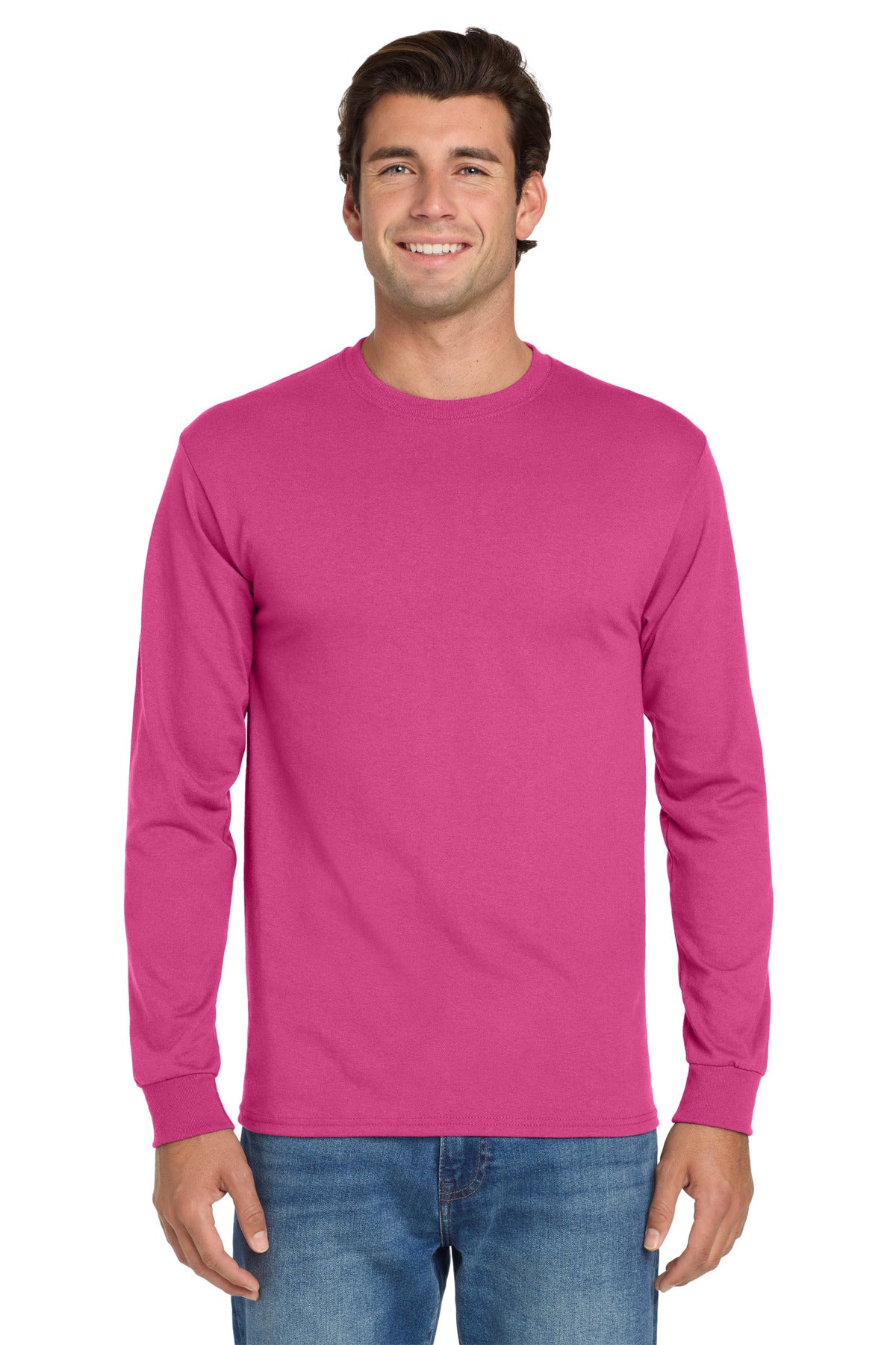Jerzees ® - Dri-Power ® 50/50 Cotton/Poly Long Sleeve T-Shirt. 29LS