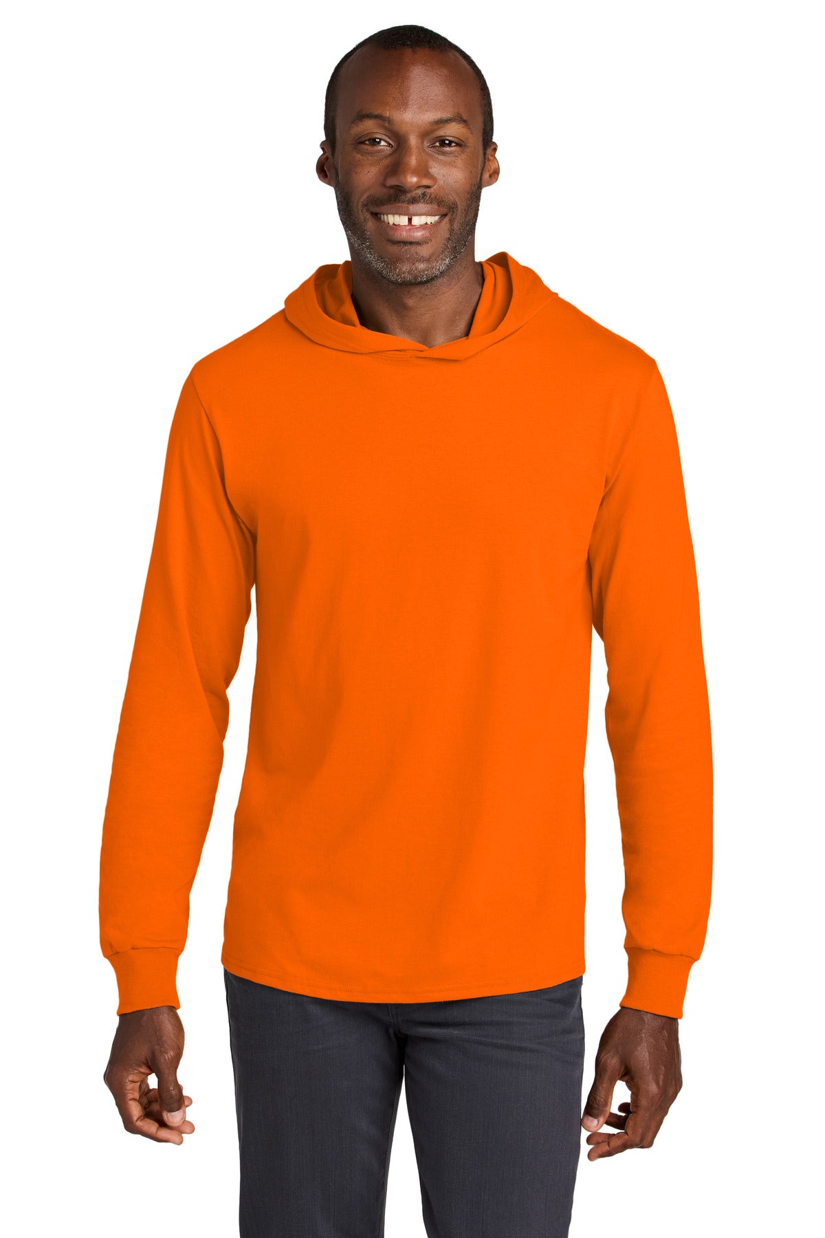 Jerzees Classics ™ Unisex Cotton Long Sleeve Hooded T-Shirt 363LH