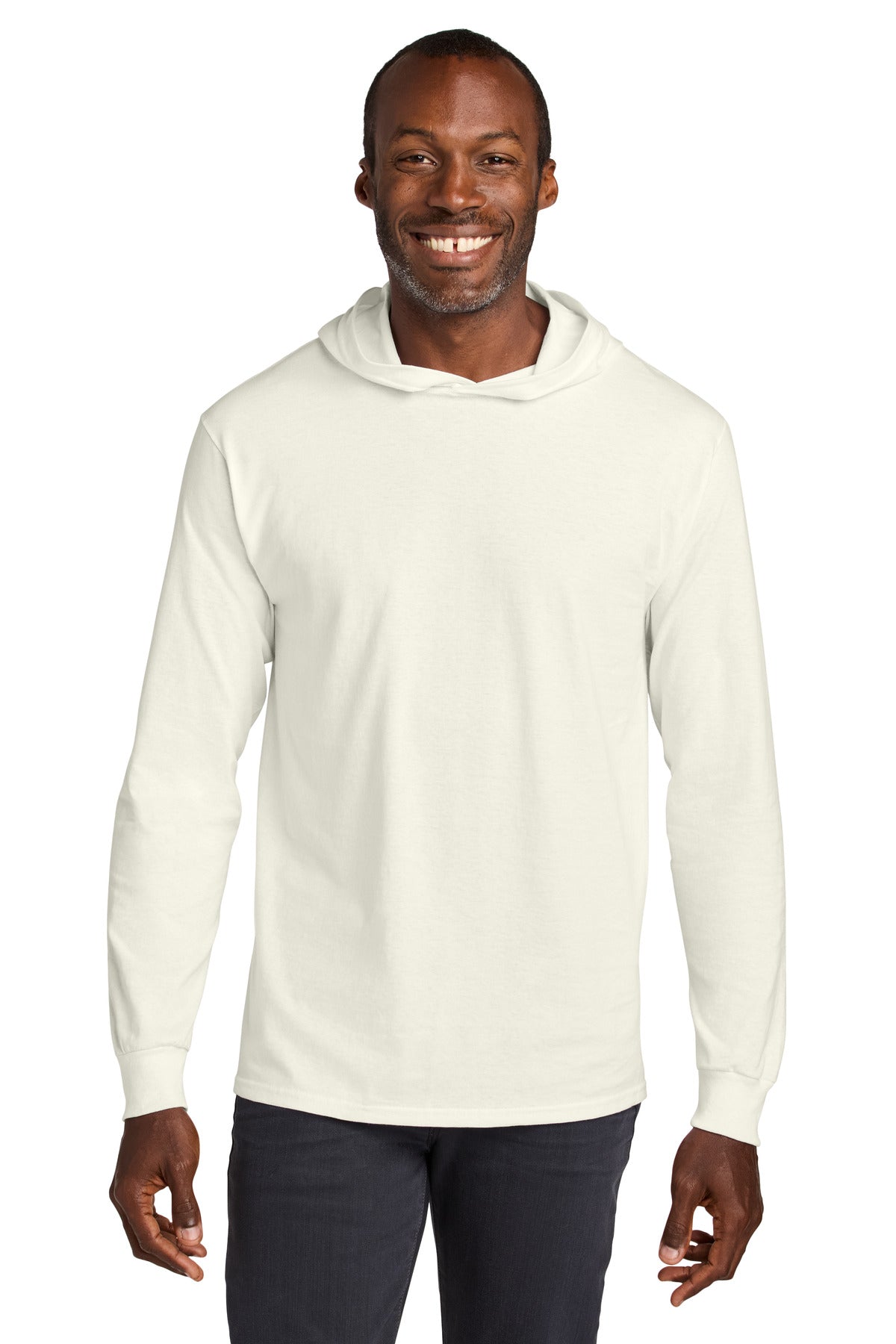 Jerzees Classics ™ Unisex Cotton Long Sleeve Hooded T-Shirt 363LH