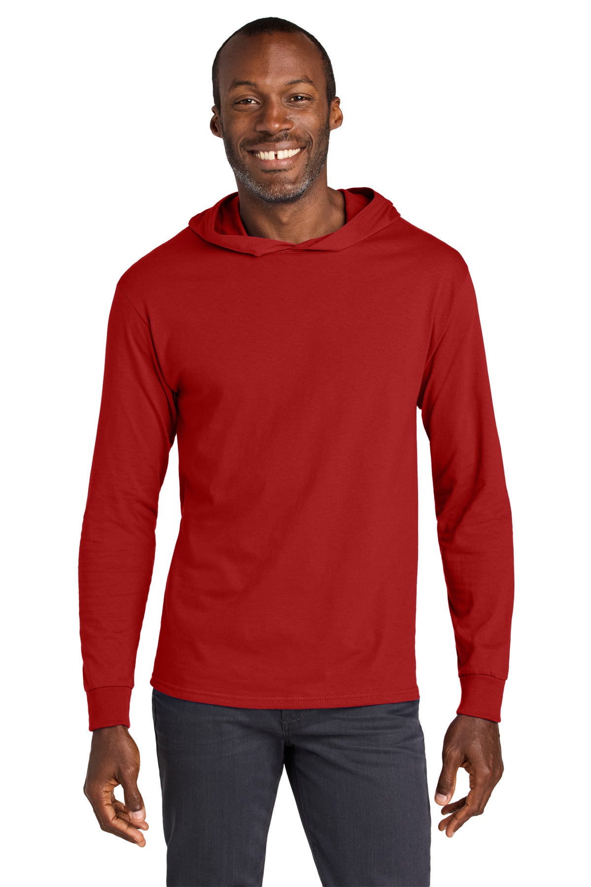 Jerzees Classics ™ Unisex Cotton Long Sleeve Hooded T-Shirt 363LH