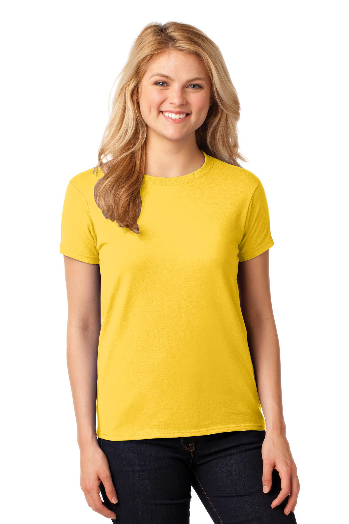 Gildan ® Women's Heavy Cotton™ 100% Cotton T-Shirt. 5000L