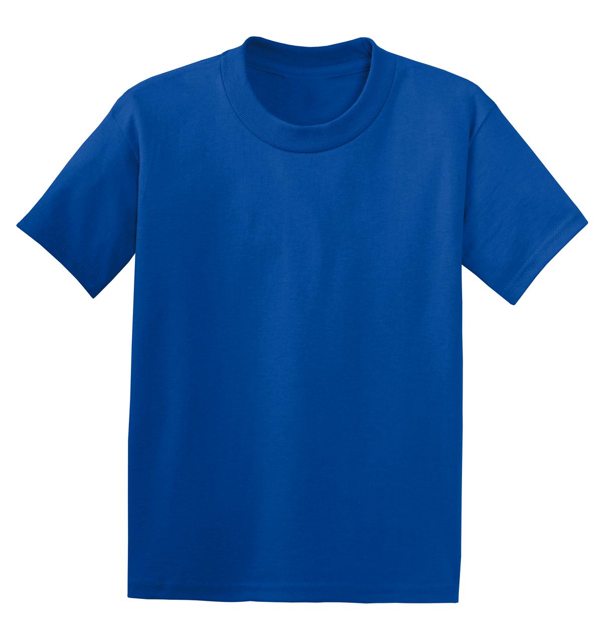 Hanes® - Youth EcoSmart ® 50/50 Cotton/Poly T-Shirt. 5370