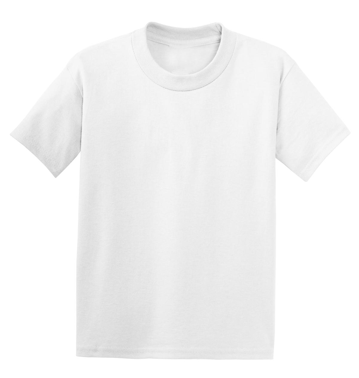Hanes® - Youth EcoSmart ® 50/50 Cotton/Poly T-Shirt. 5370