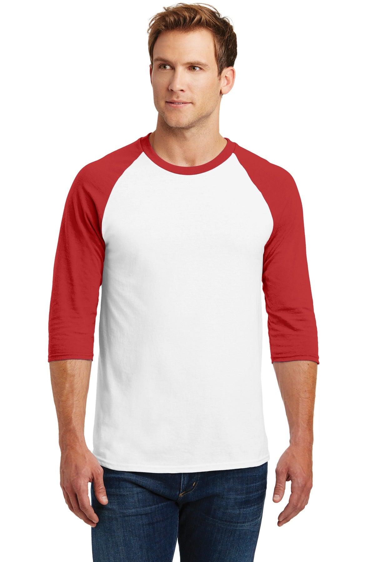 Gildan ® Heavy Cotton ™ 3/4-Sleeve Raglan T-Shirt. 5700