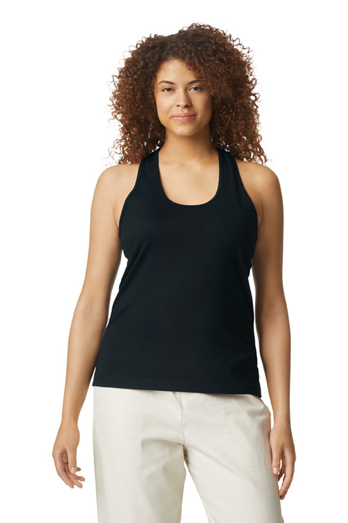 Gildan ® Softstyle ® Women's CVC Racerback Tank 64220LCVC
