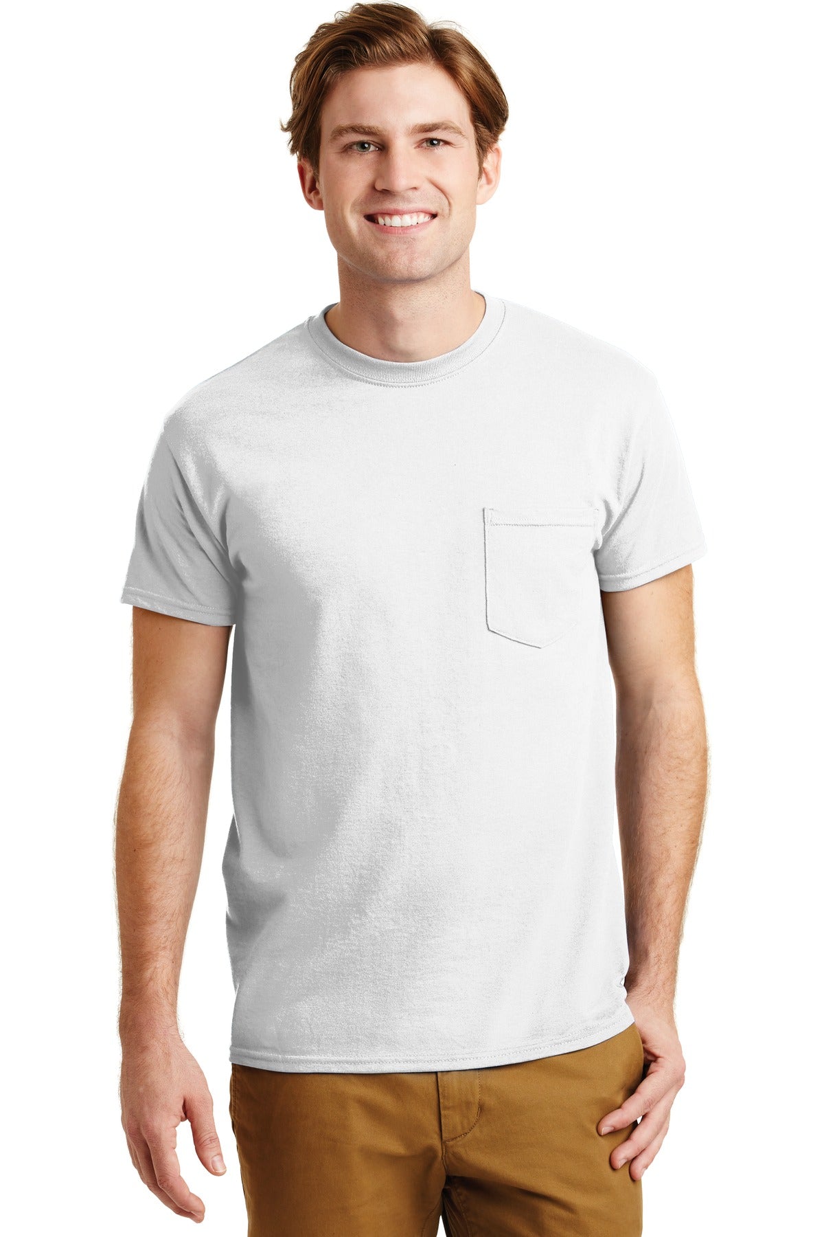 Gildan ® - DryBlend ® 50 Cotton/50 Poly Pocket T-Shirt. 8300