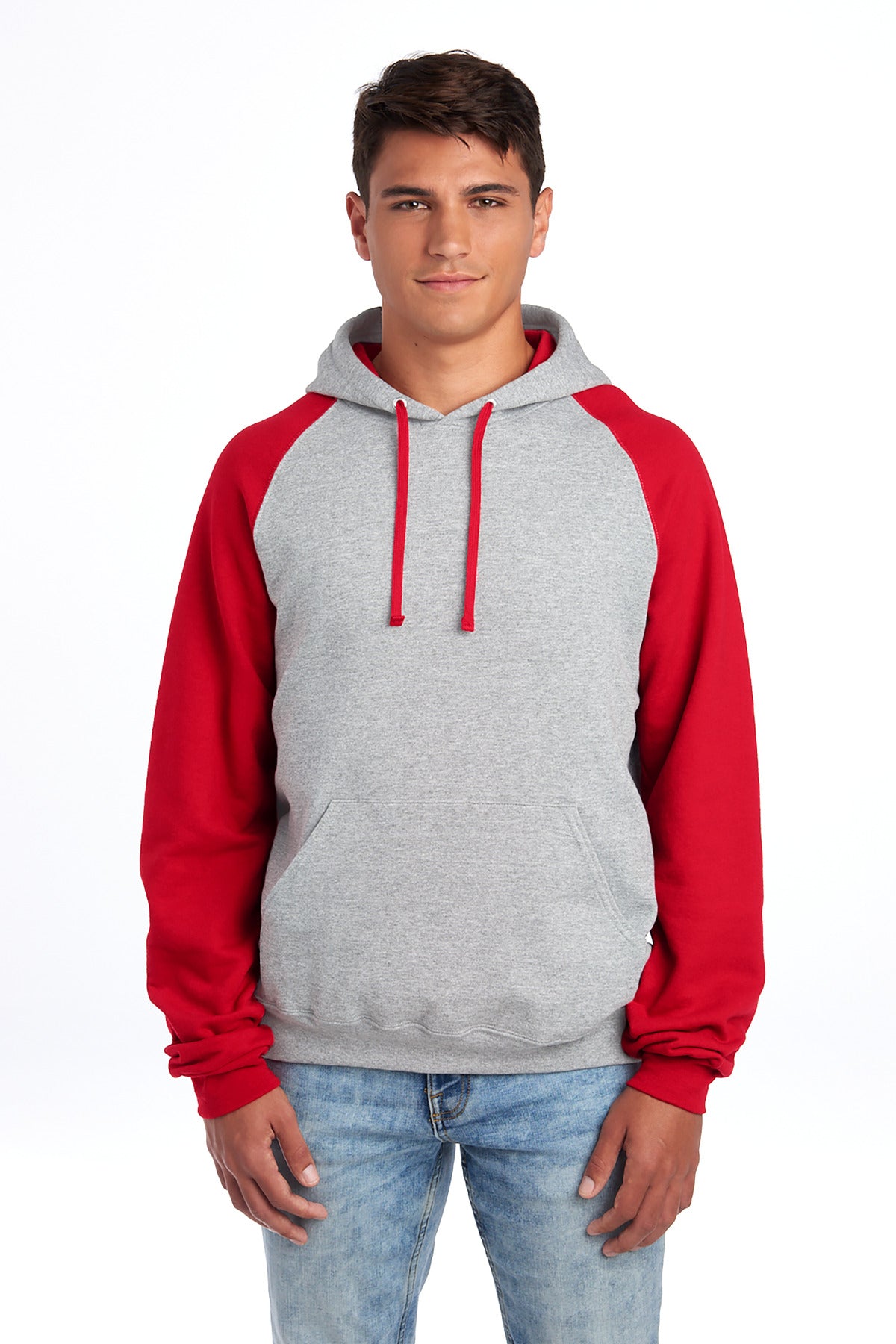 Jerzees ® Unisex NuBlend ® Colorblock Raglan Hoodie Sweatshirt 96C