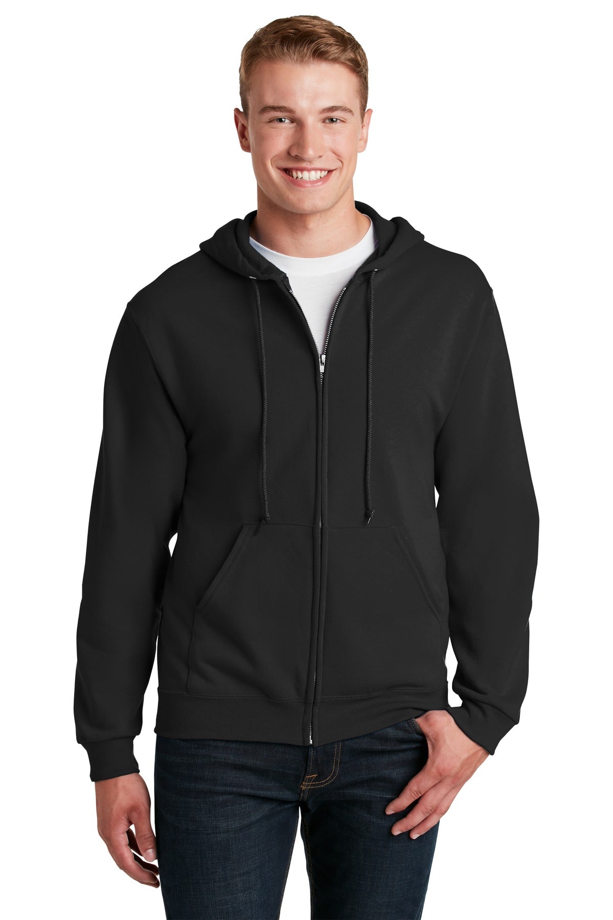 Jerzees ® - NuBlend ® Full-Zip Hooded Sweatshirt. 993M