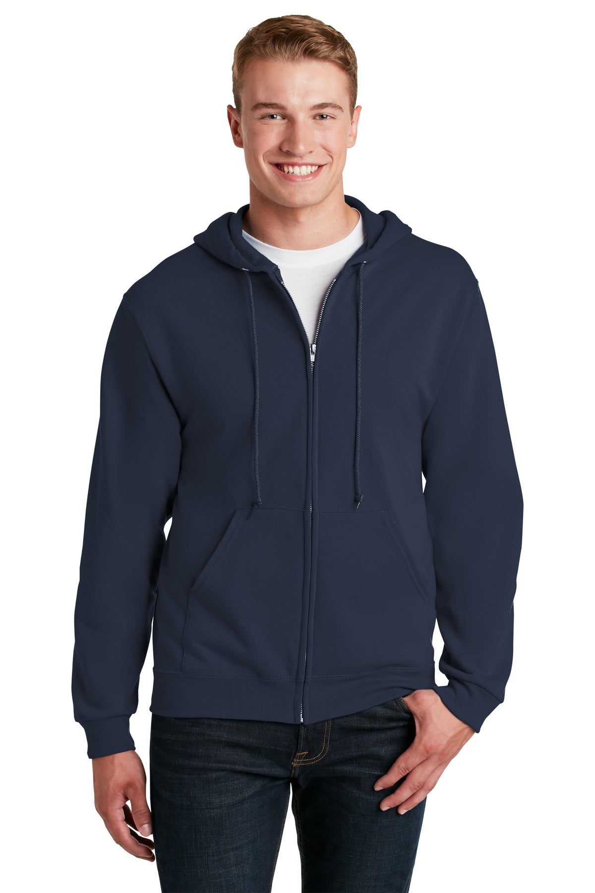 Jerzees ® - NuBlend ® Full-Zip Hooded Sweatshirt. 993M