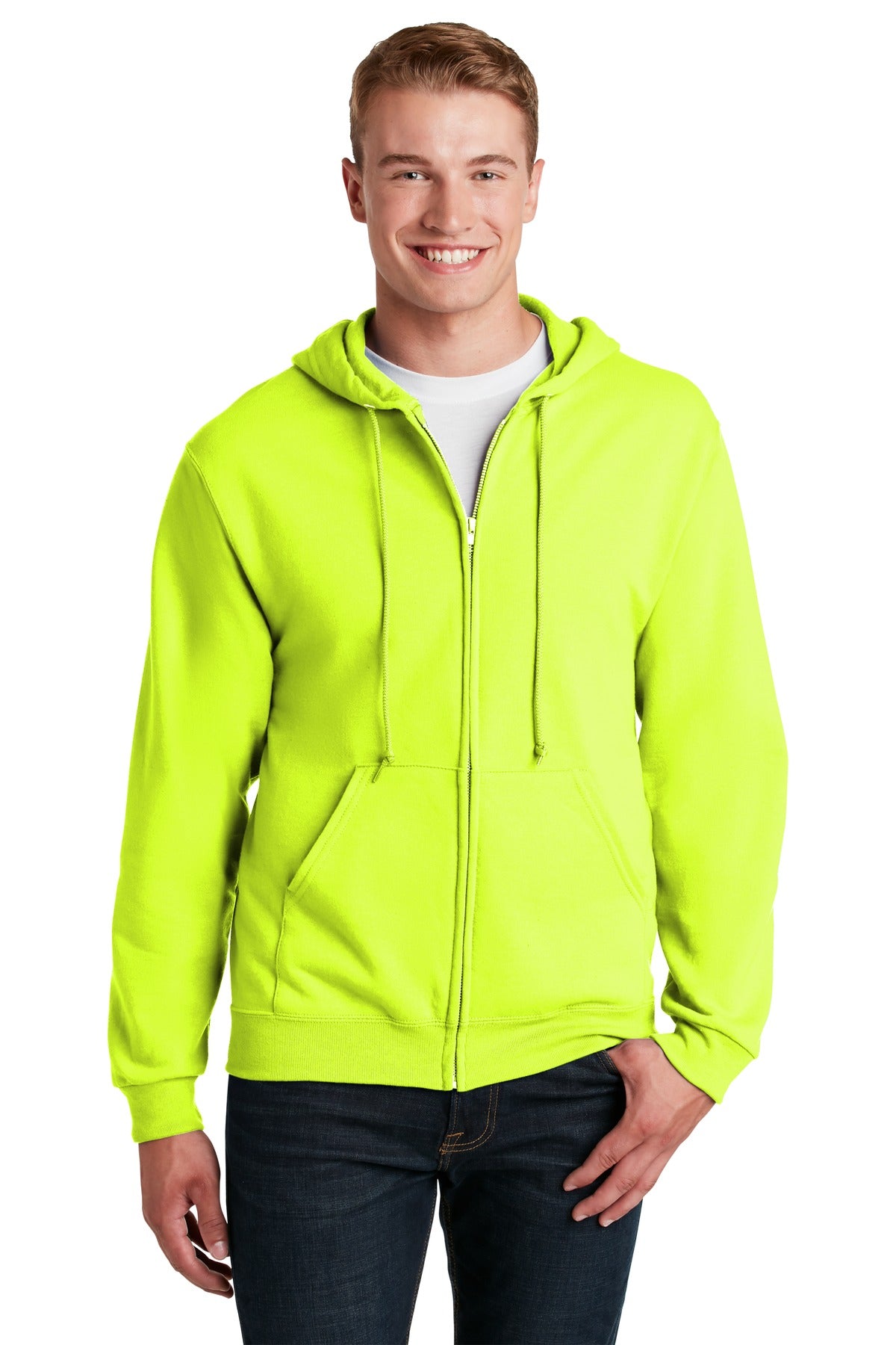 Jerzees ® - NuBlend ® Full-Zip Hooded Sweatshirt. 993M