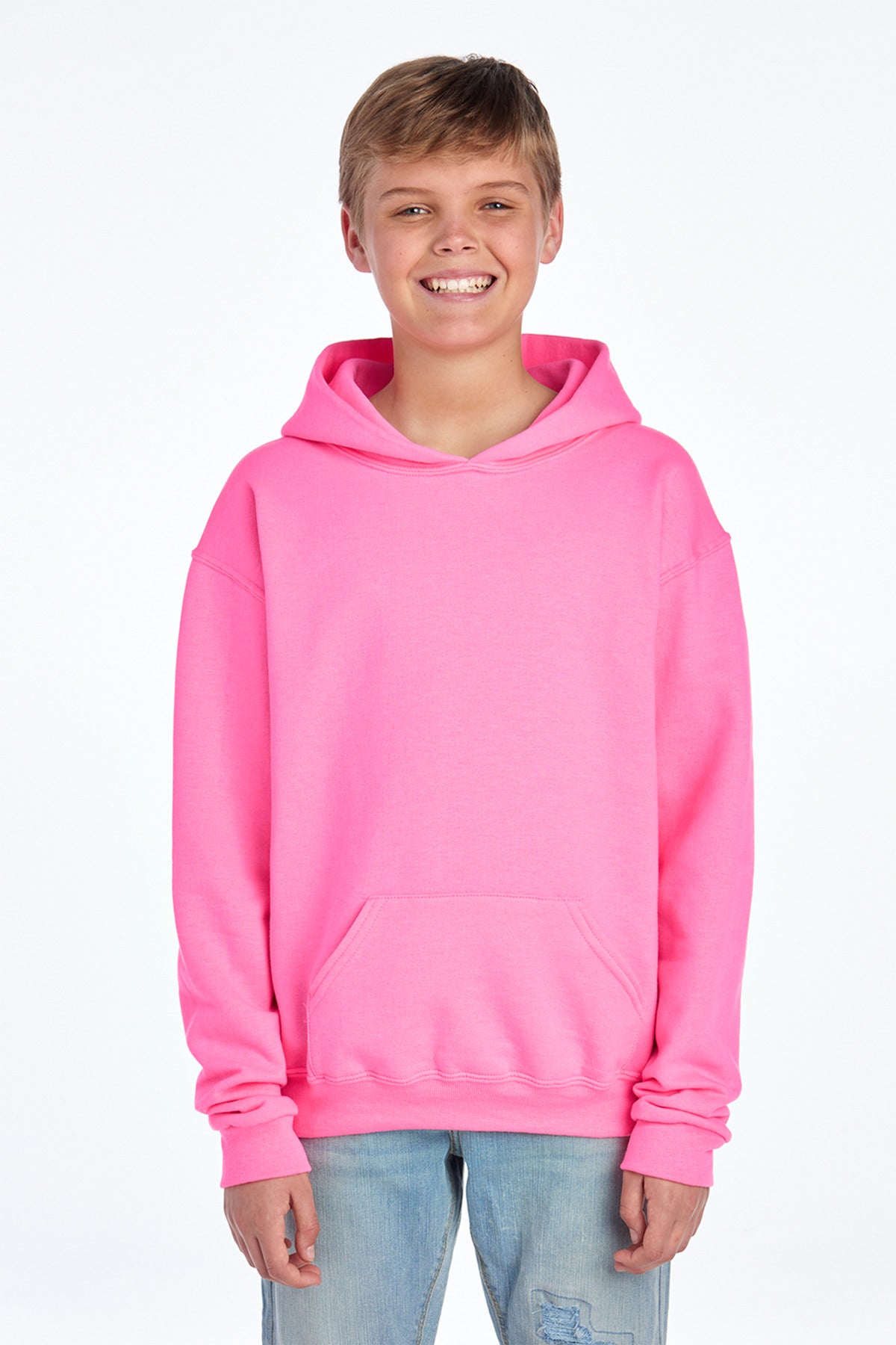 Jerzees ® - Youth NuBlend ® Pullover Hooded Sweatshirt. 996Y