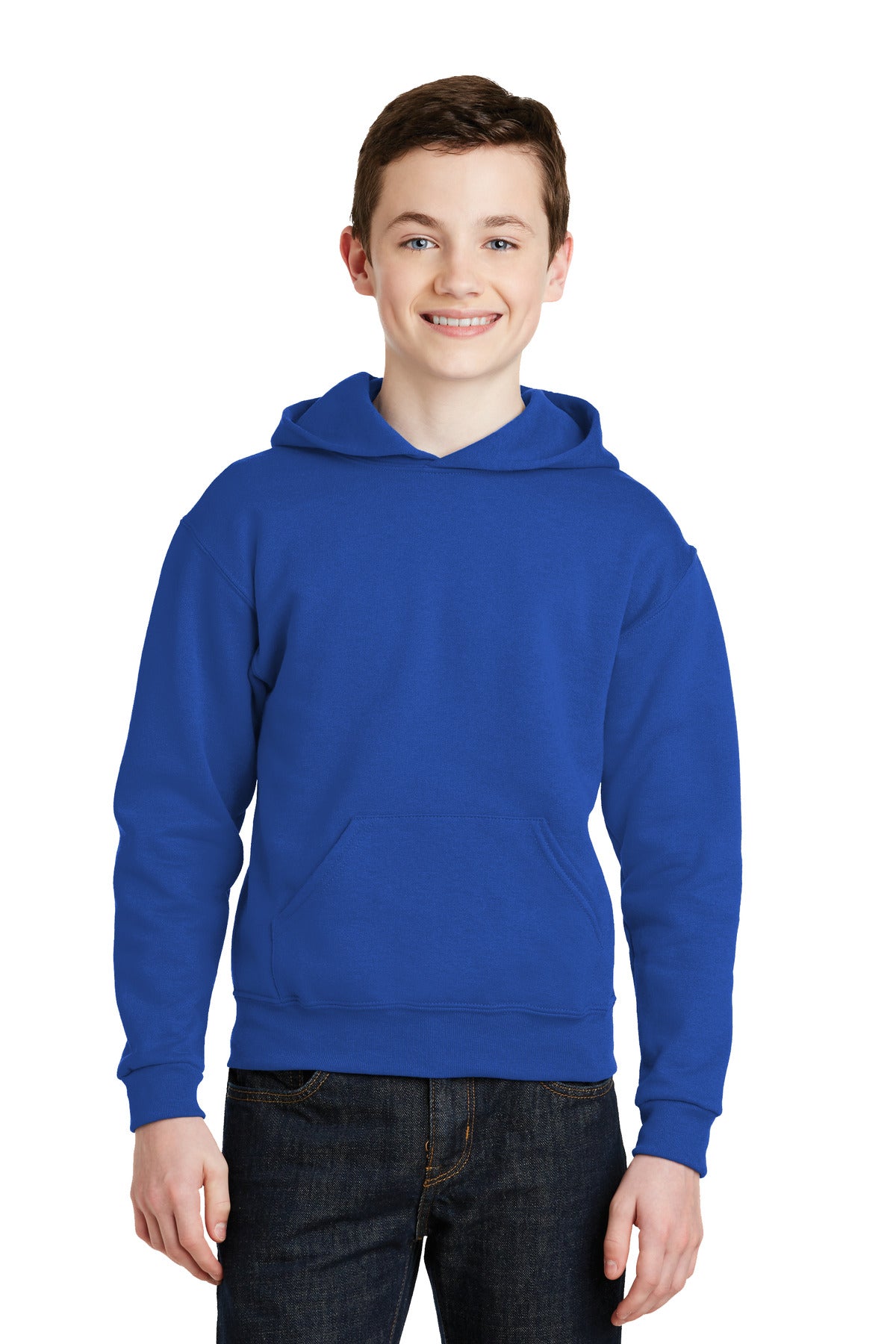 Jerzees ® - Youth NuBlend ® Pullover Hooded Sweatshirt. 996Y