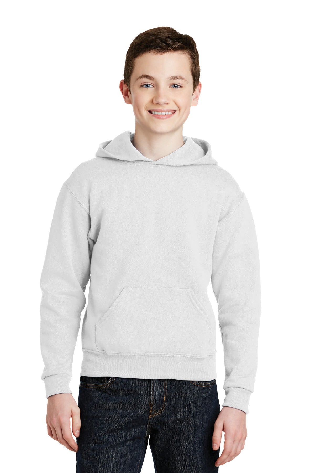 Jerzees ® - Youth NuBlend ® Pullover Hooded Sweatshirt. 996Y