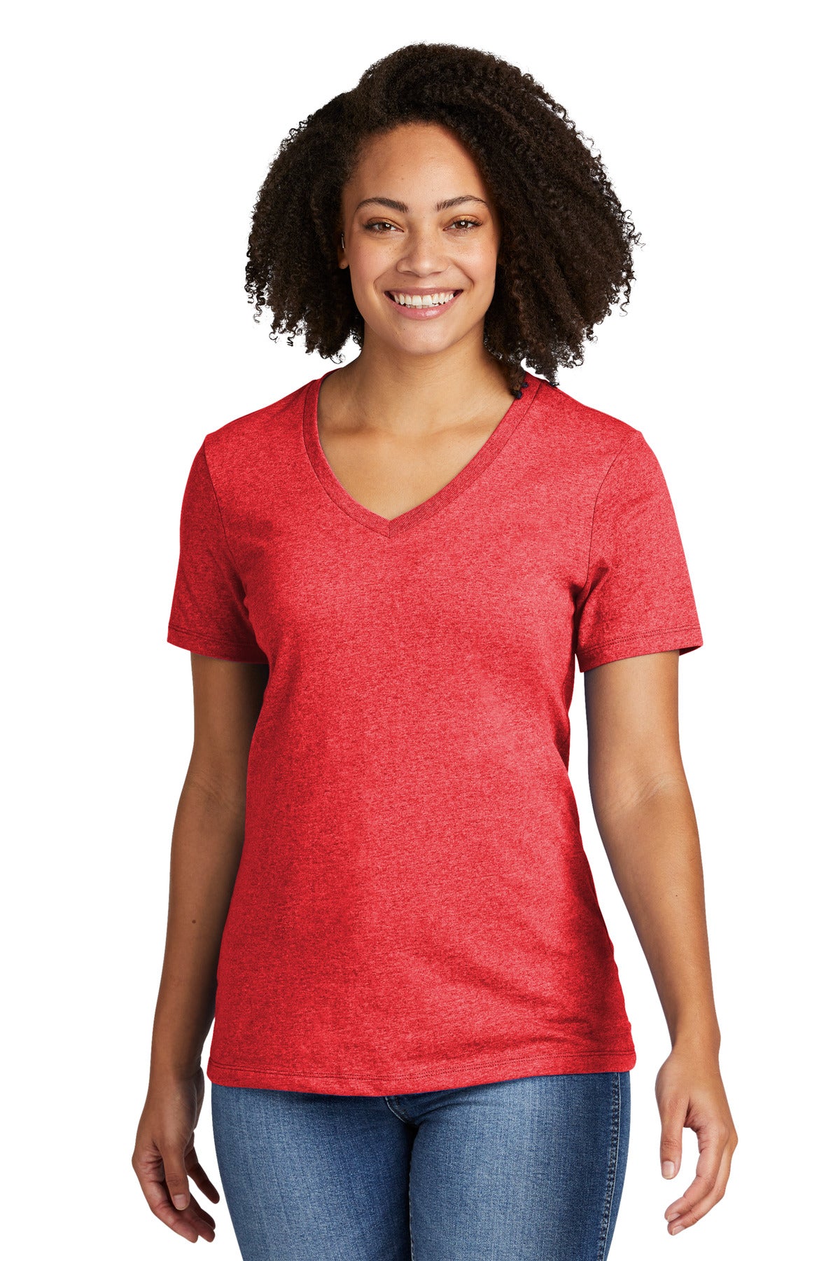 Allmade ® Women's Recycled Blend V-Neck Tee AL2303