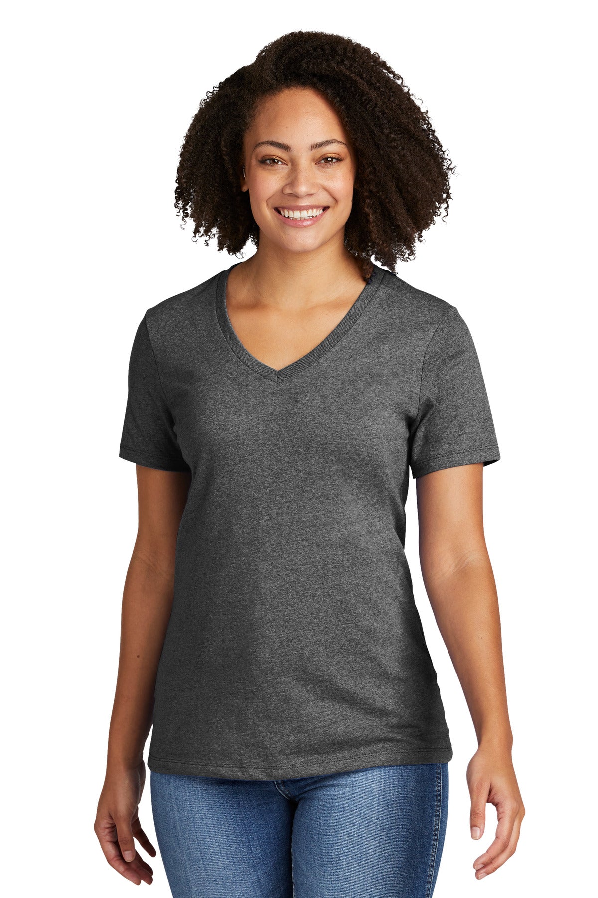 Allmade ® Women's Recycled Blend V-Neck Tee AL2303