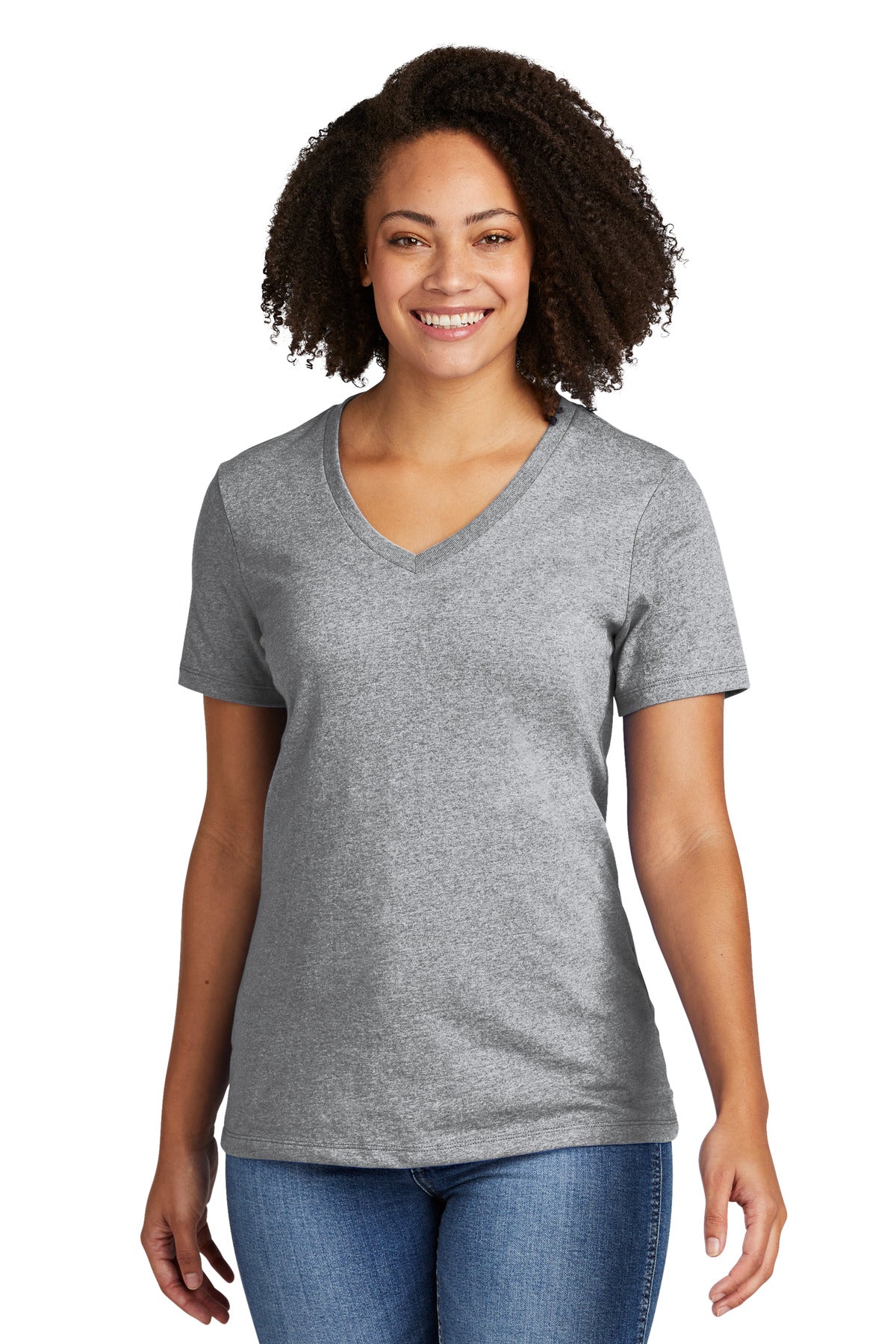 Allmade ® Women's Recycled Blend V-Neck Tee AL2303
