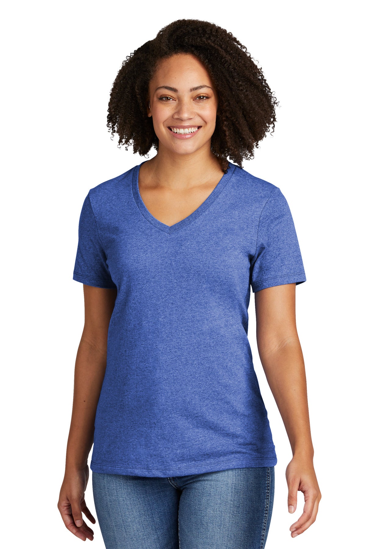 Allmade ® Women's Recycled Blend V-Neck Tee AL2303