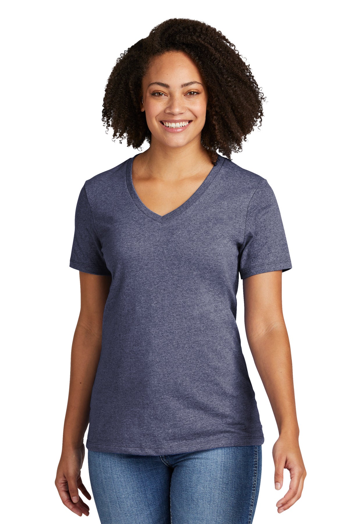 Allmade ® Women's Recycled Blend V-Neck Tee AL2303