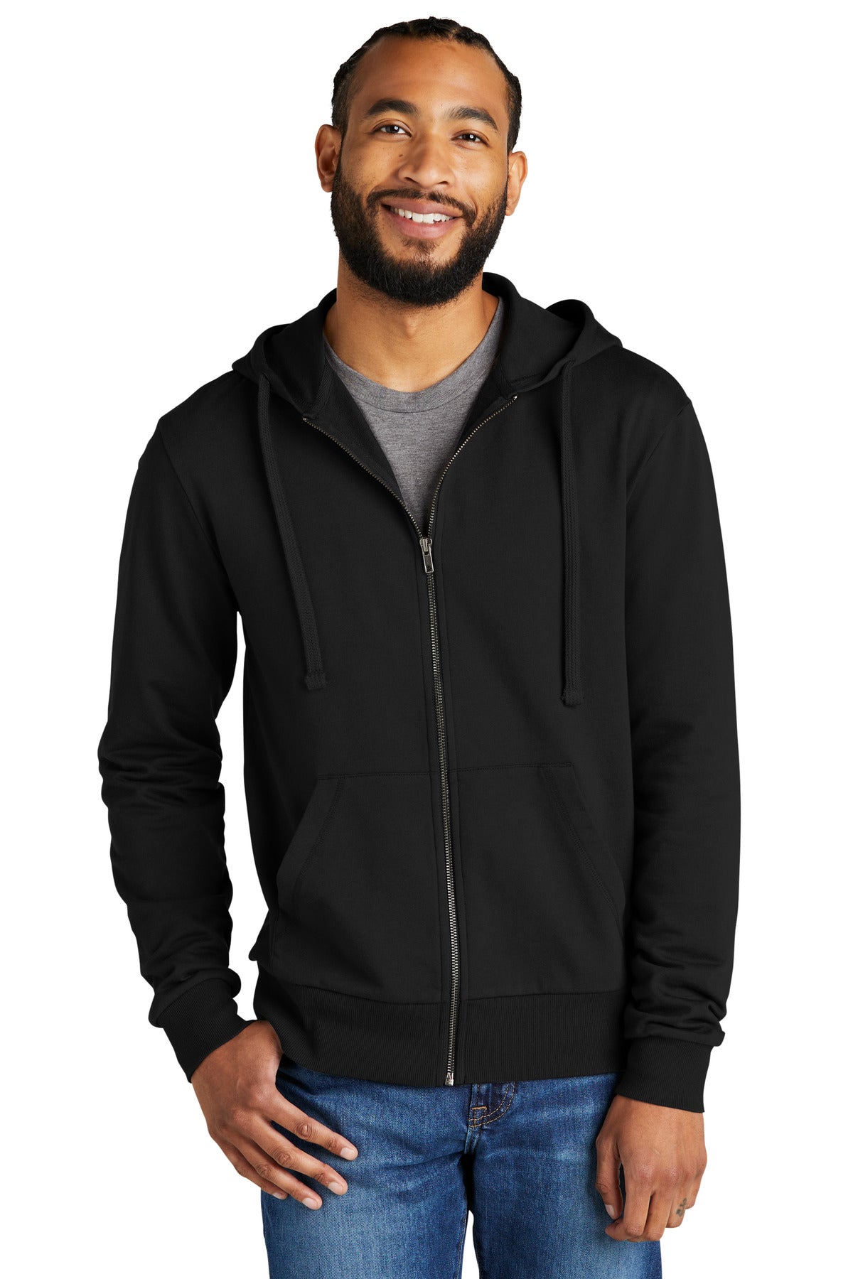 Allmade ® Unisex Organic French Terry Full-Zip Hoodie AL4002