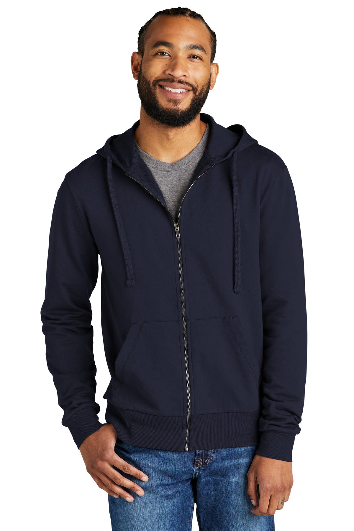 Allmade ® Unisex Organic French Terry Full-Zip Hoodie AL4002