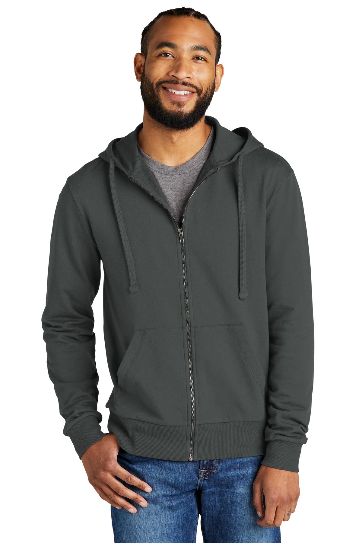 Allmade ® Unisex Organic French Terry Full-Zip Hoodie AL4002
