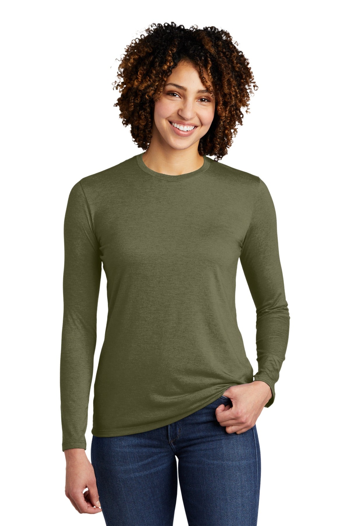 Allmade ® Women's Tri-Blend Long Sleeve Tee AL6008