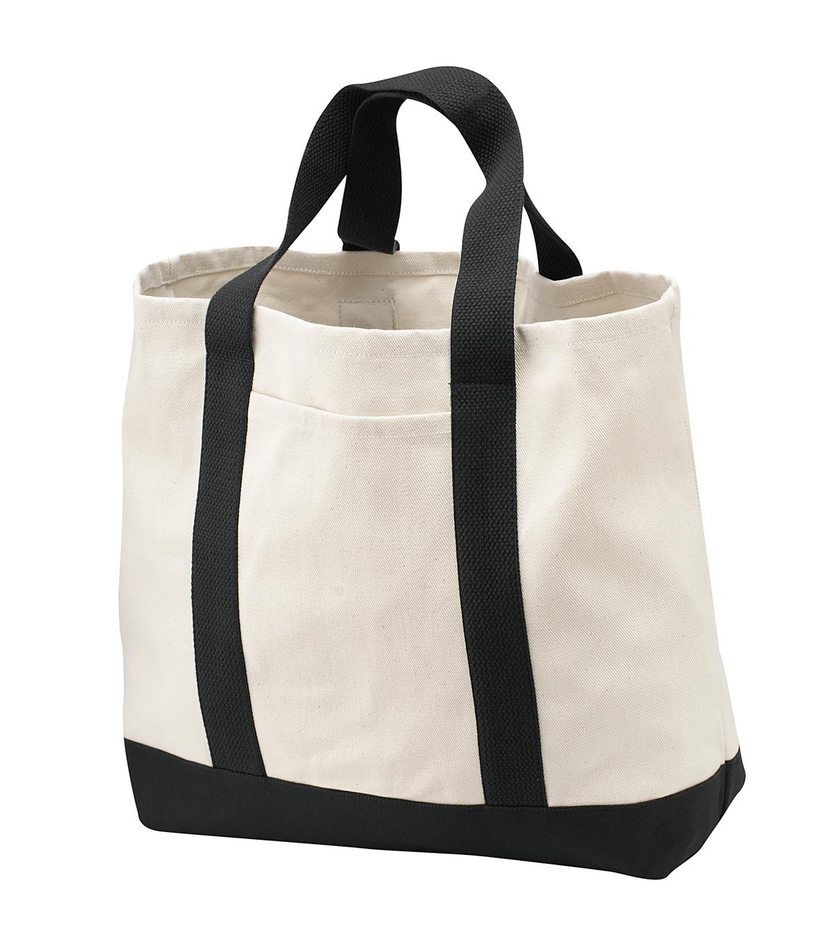 Port Authority ® - Ideal Twill Two-Tone Shopping Tote. B400