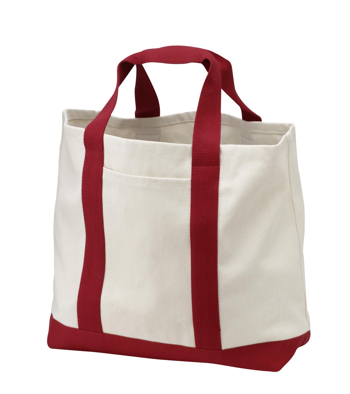 Port Authority ® - Ideal Twill Two-Tone Shopping Tote. B400