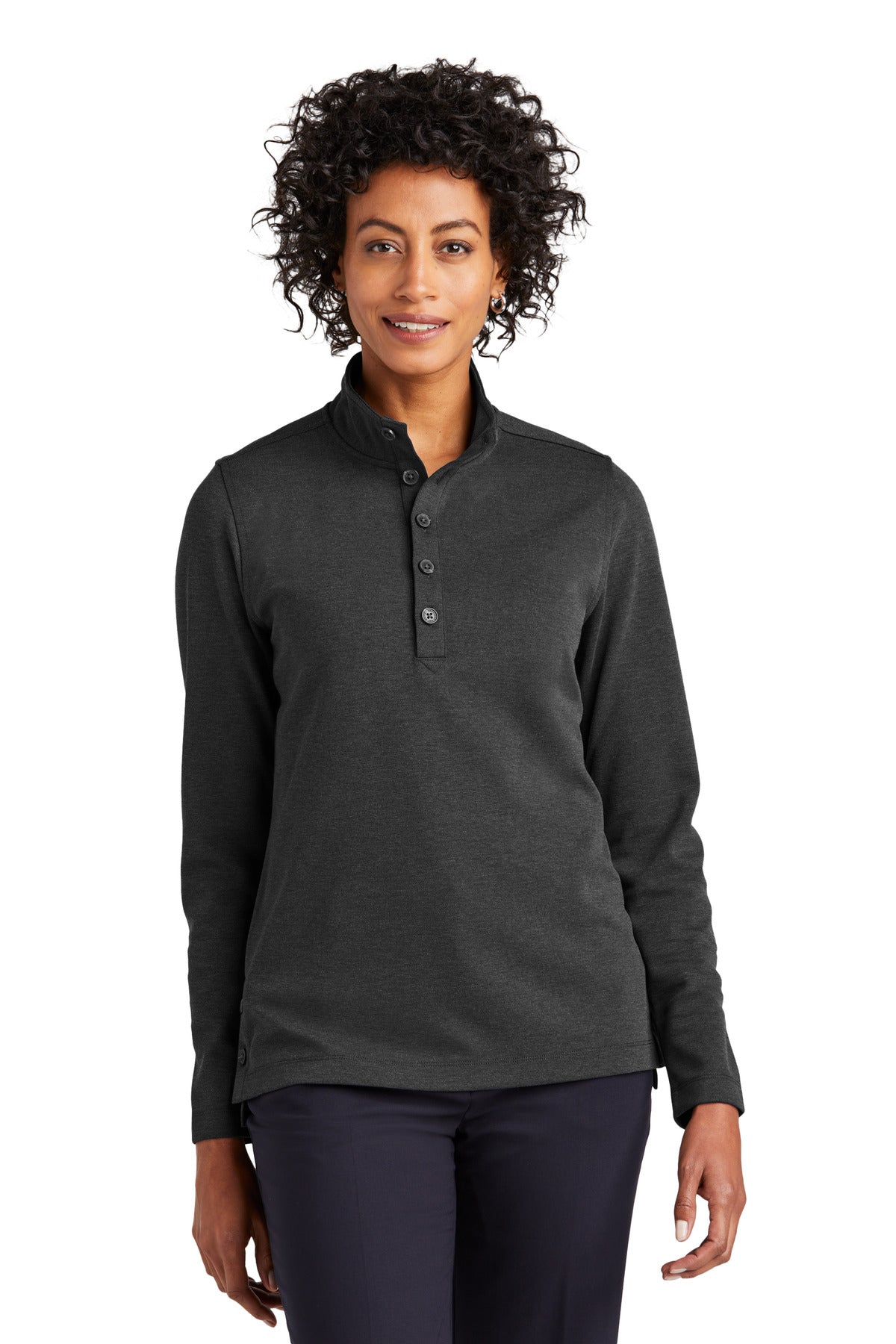 Brooks Brothers ® Women's Mid-Layer Stretch 1/2-Button BB18203