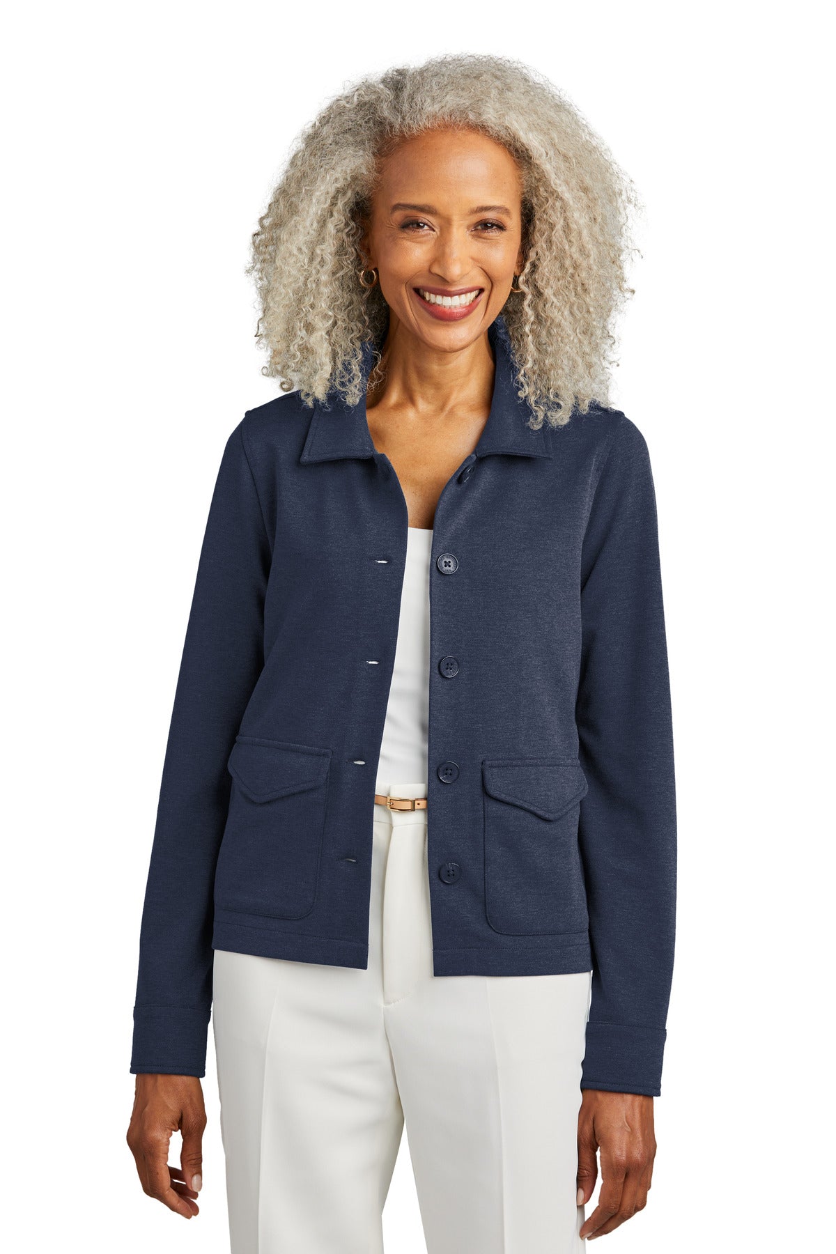 Brooks Brothers ® Women's Mid-Layer Stretch Button Jacket BB18205