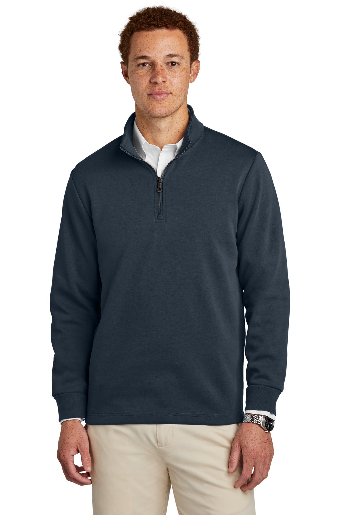 Brooks Brothers ® Double-Knit 1/4-Zip BB18206