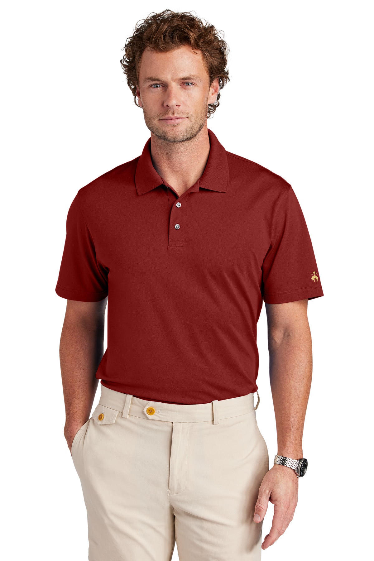 Brooks Brothers ® Mesh Pique Performance Polo BB18220