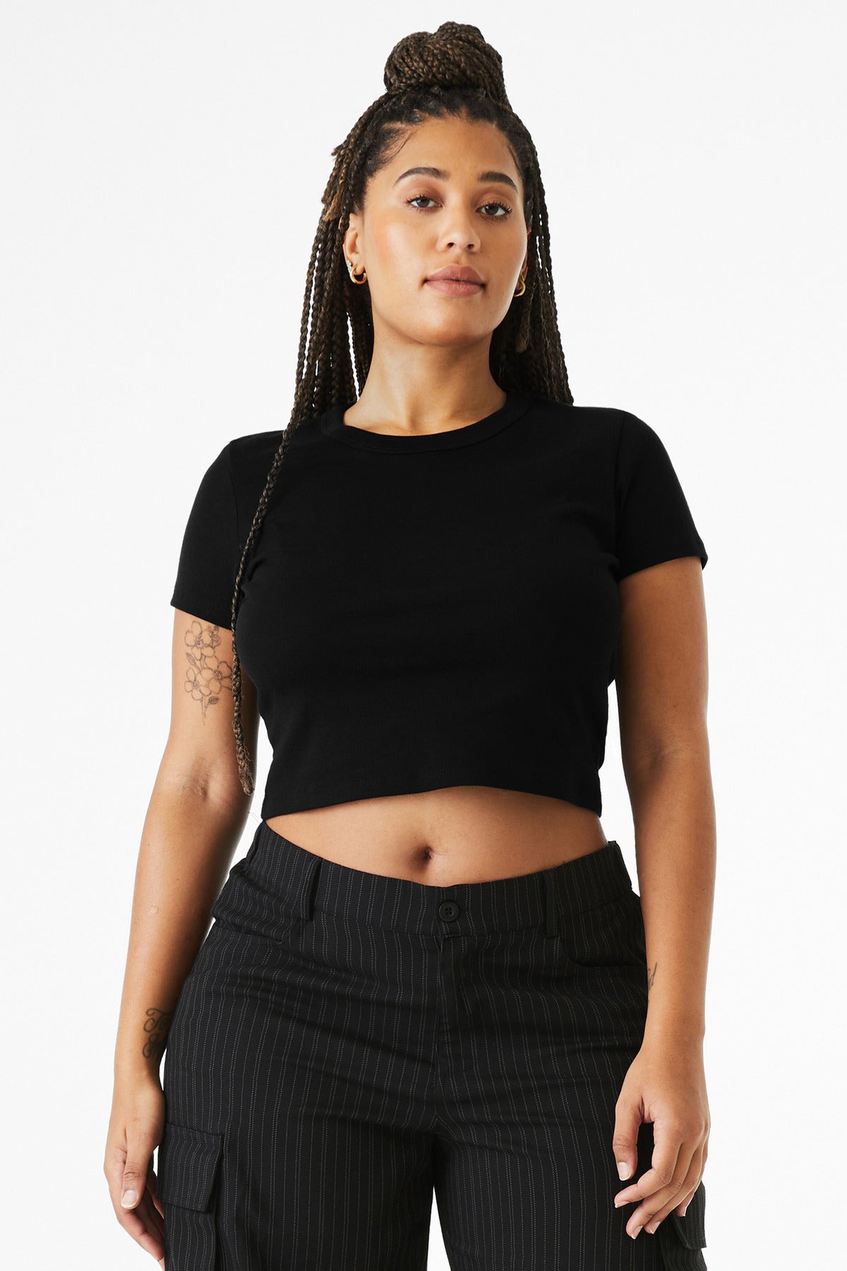 BELLA+CANVAS ® Women's Micro Rib Baby Tee BC1010