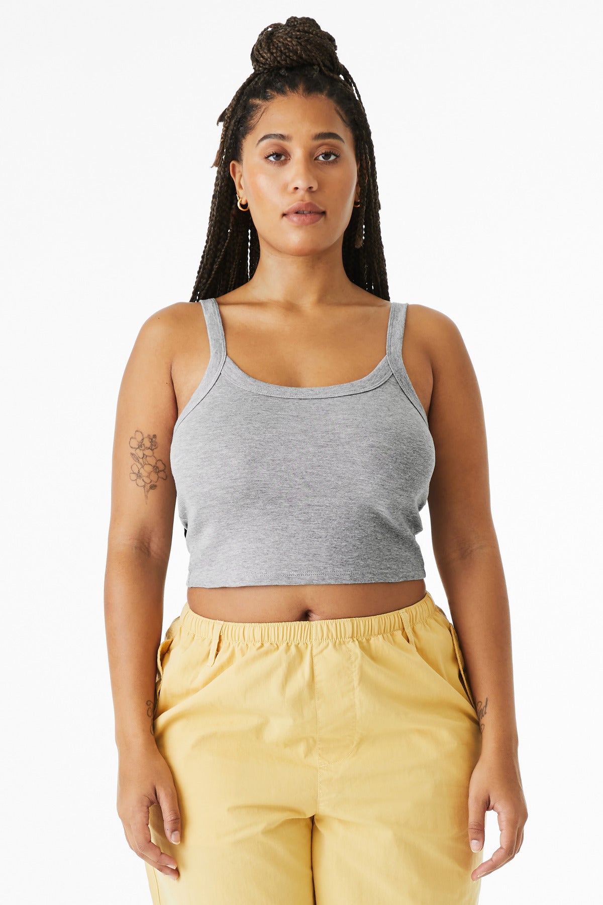 BELLA+CANVAS ® Women's Micro Rib Spaghetti Strap Tank BC1012
