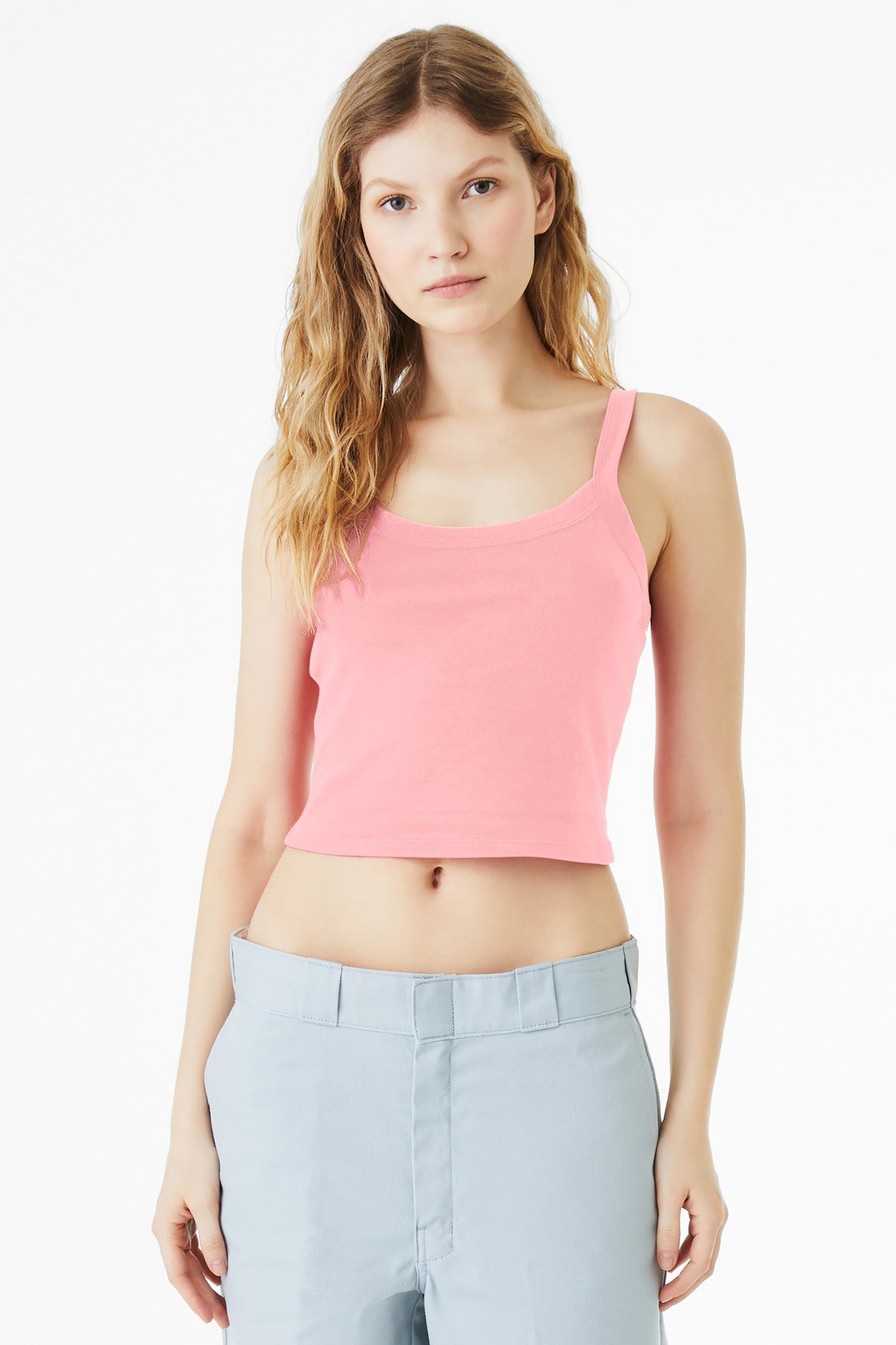BELLA+CANVAS ® Women's Micro Rib Spaghetti Strap Tank BC1012