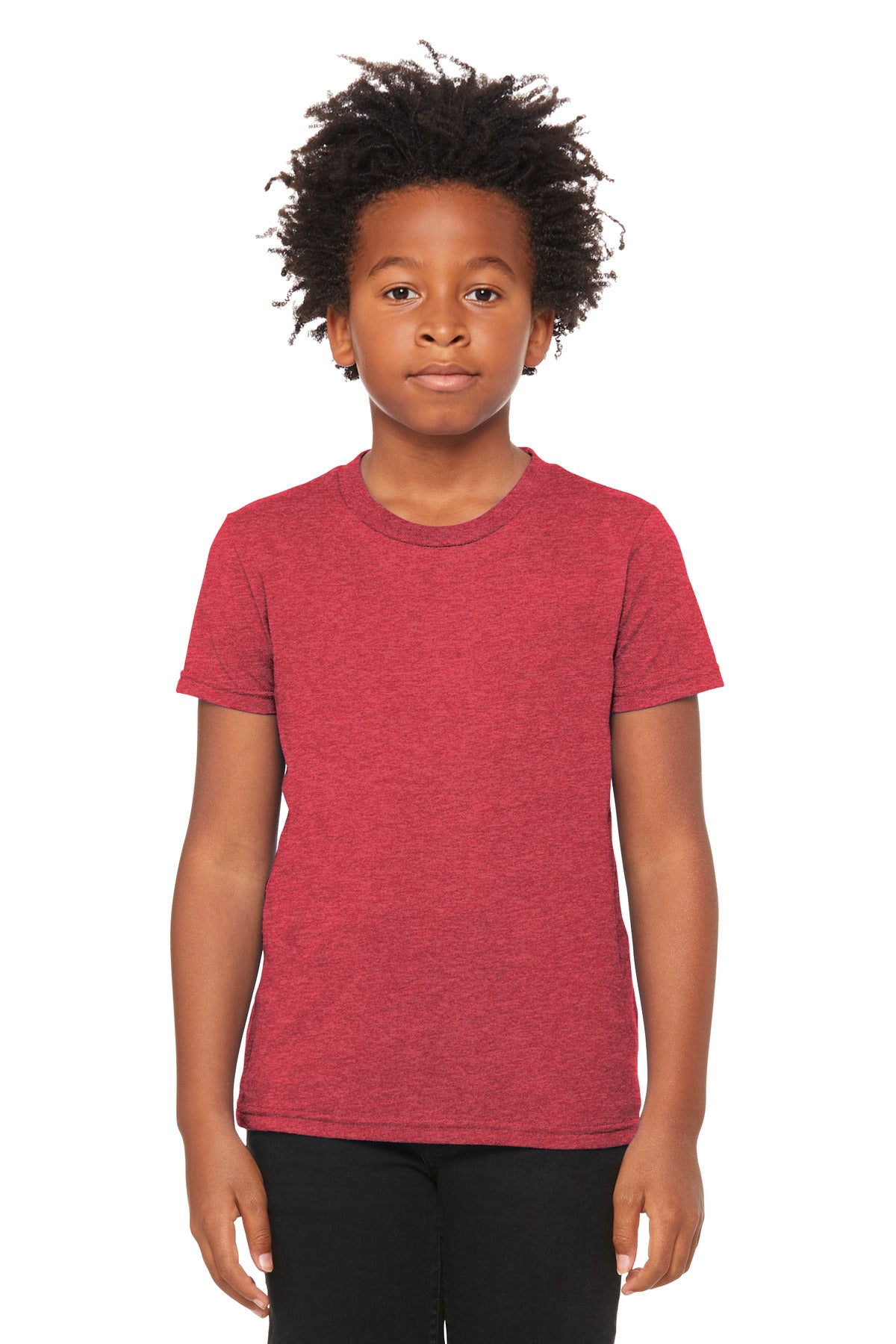 BELLA+CANVAS ® Youth Heather CVC Tee BC3001YCVC