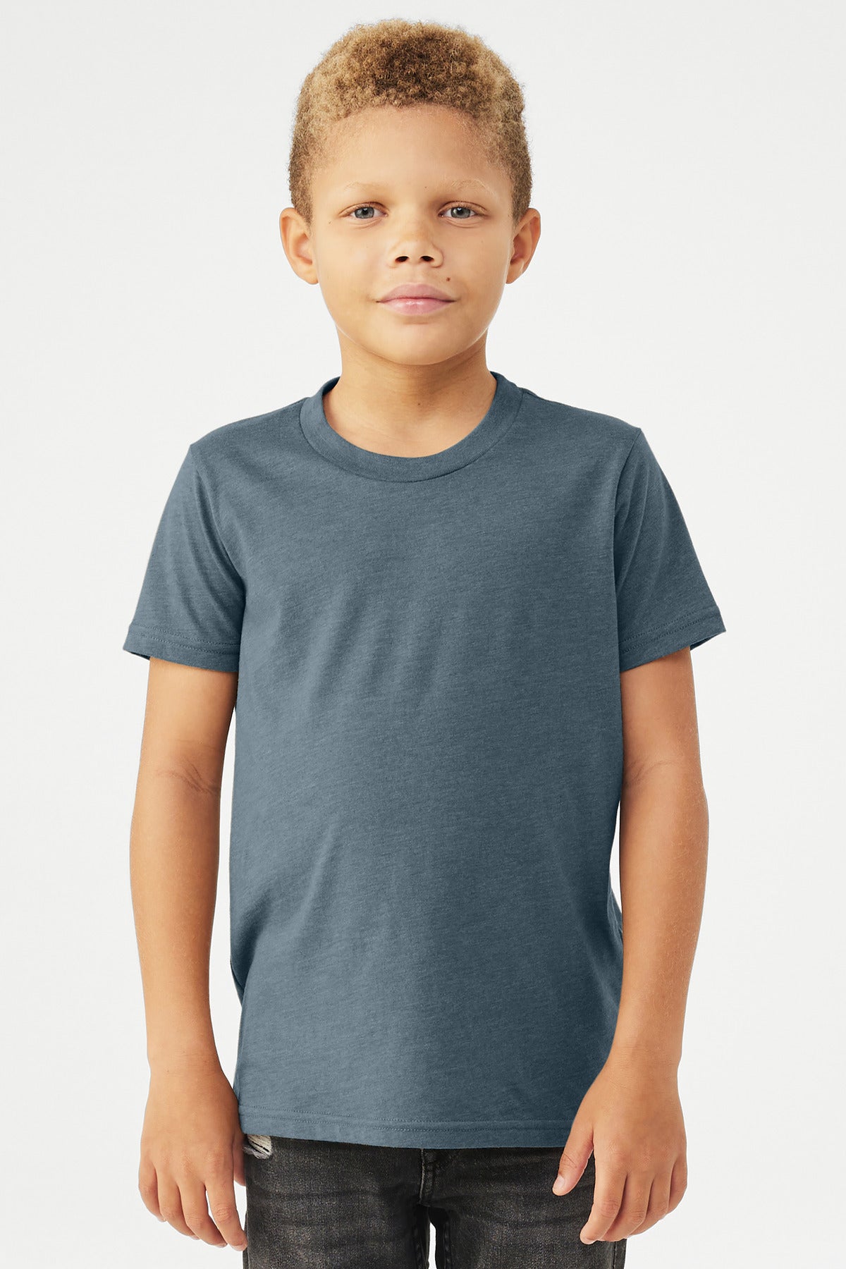 BELLA+CANVAS ® Youth Heather CVC Tee BC3001YCVC