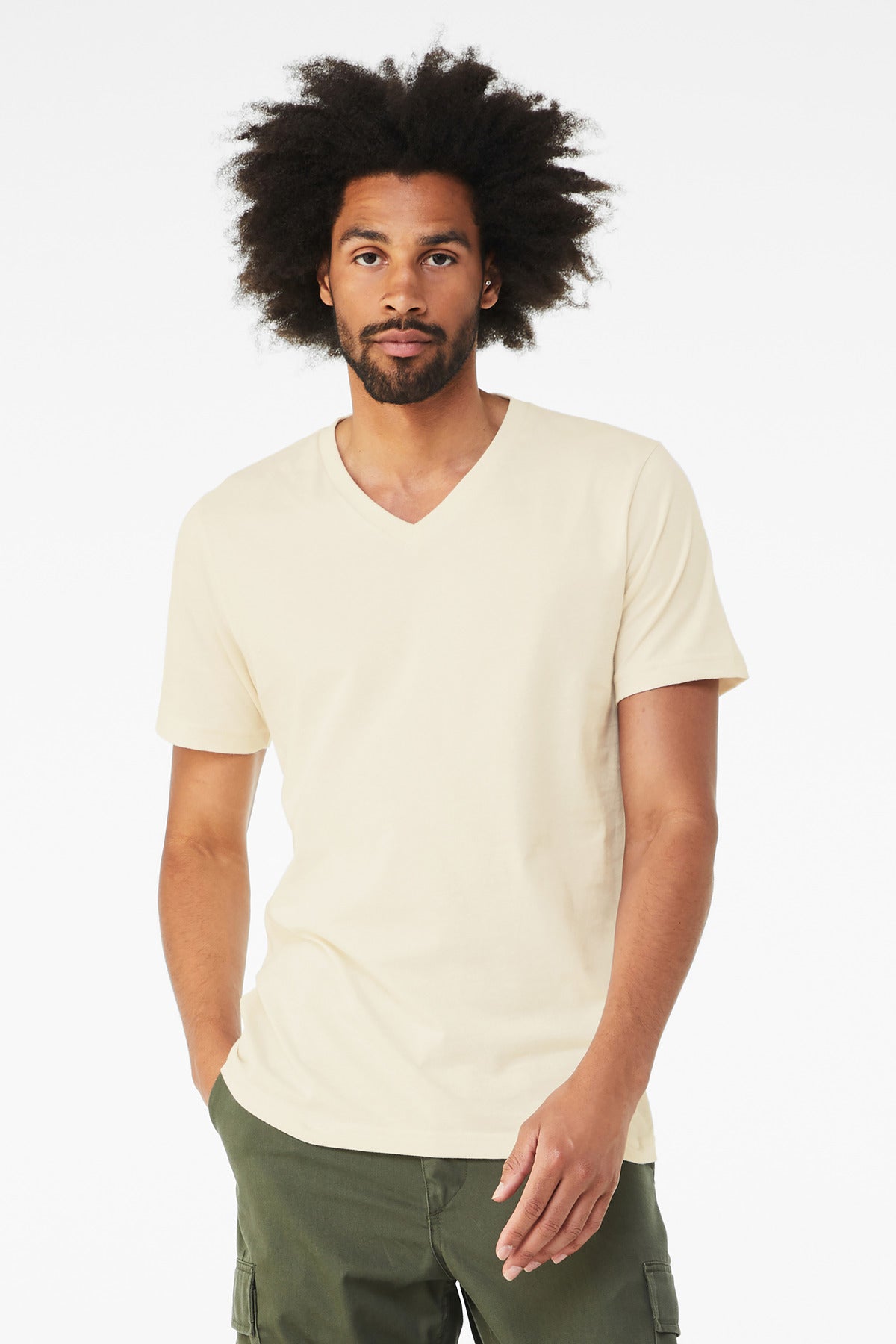 BELLA+CANVAS ® Unisex Jersey Short Sleeve V-Neck Tee. BC3005