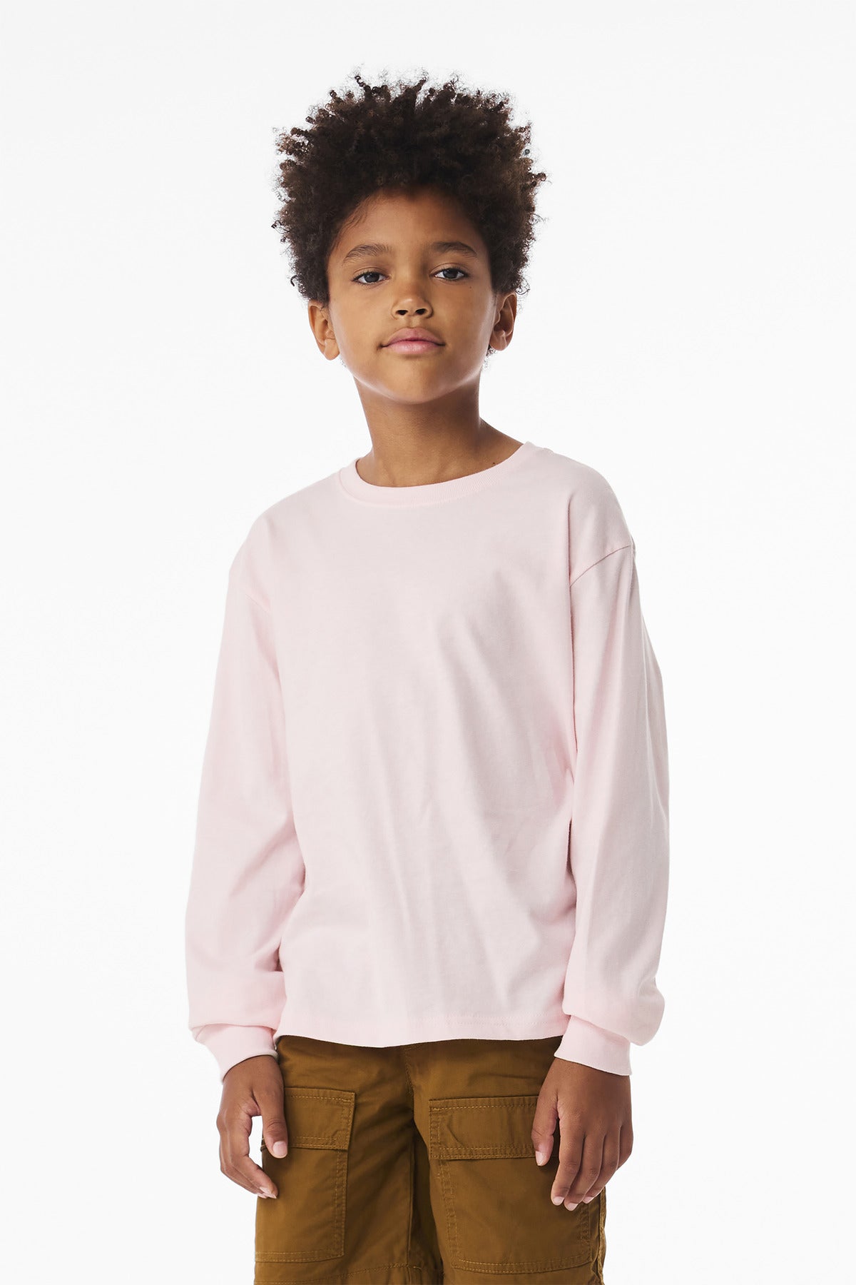 BELLA+CANVAS ® Youth 6-Ounce Heavyweight Long Sleeve Tee BC3511Y