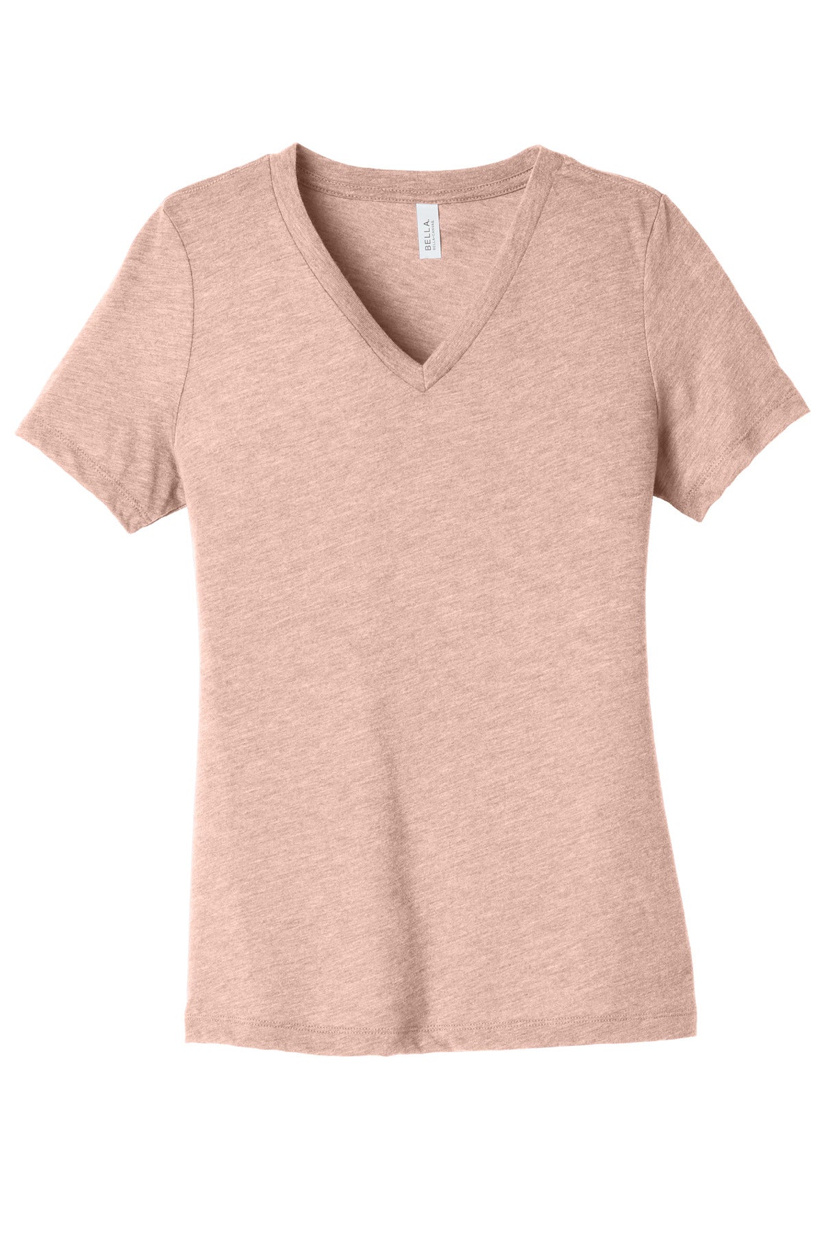 BELLA+CANVAS ® Women's Relaxed Heather CVC V-Neck Tee BC6405CVC