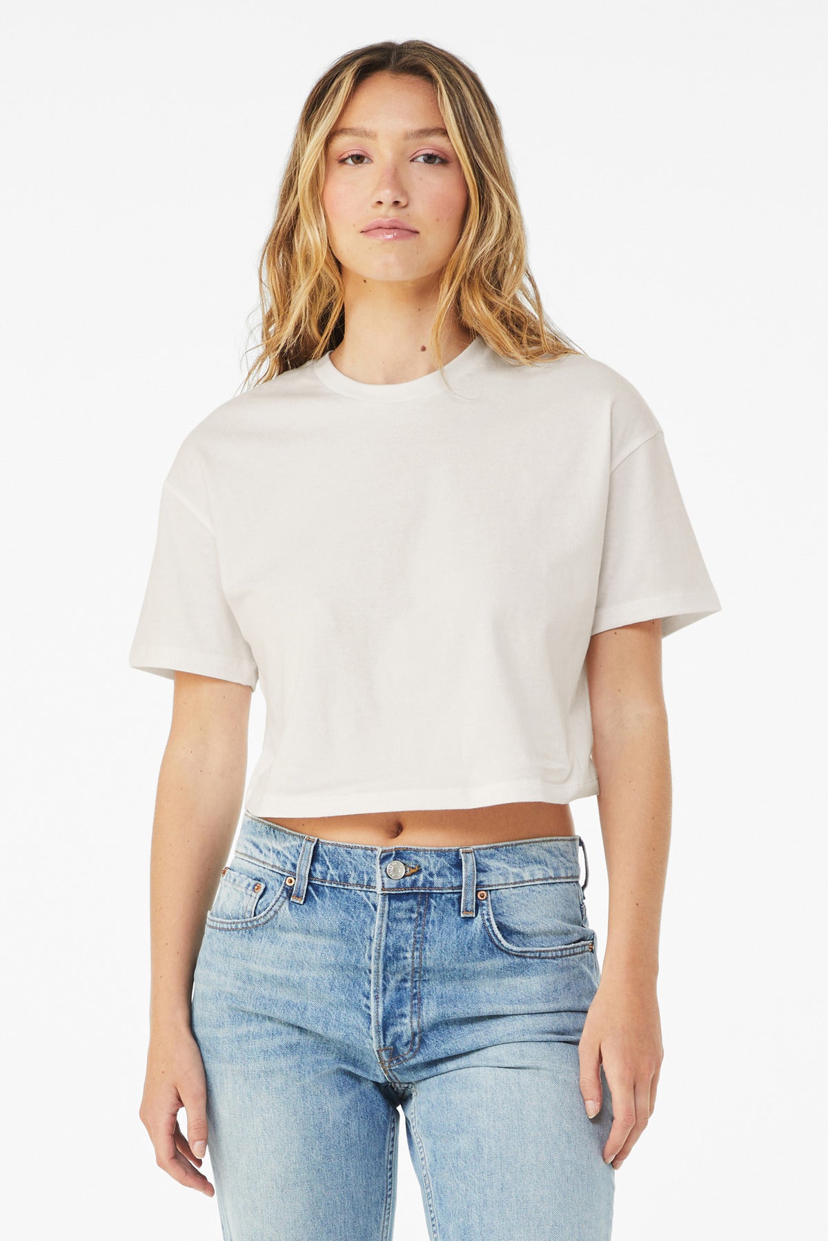 BELLA+CANVAS ® Women's Jersey Crop Tee BC6482